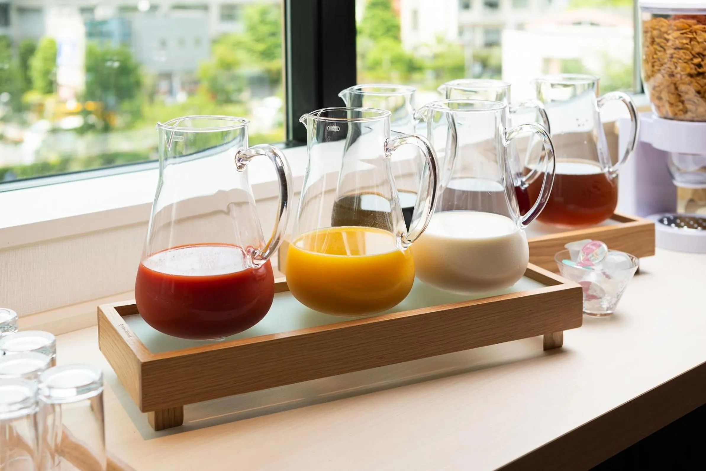 Buffet breakfast in Shizutetsu Hotel Prezio Tokyo Tamachi