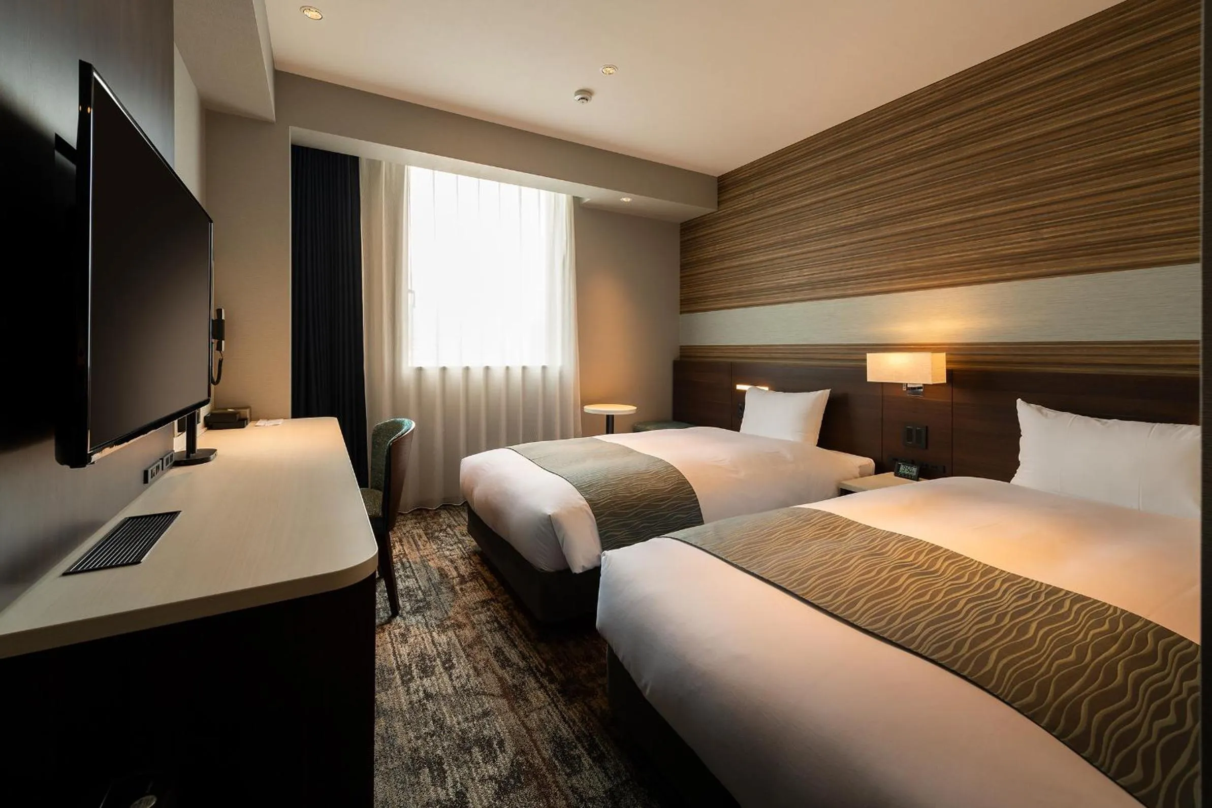 Photo of the whole room, Bed in Shizutetsu Hotel Prezio Tokyo Tamachi