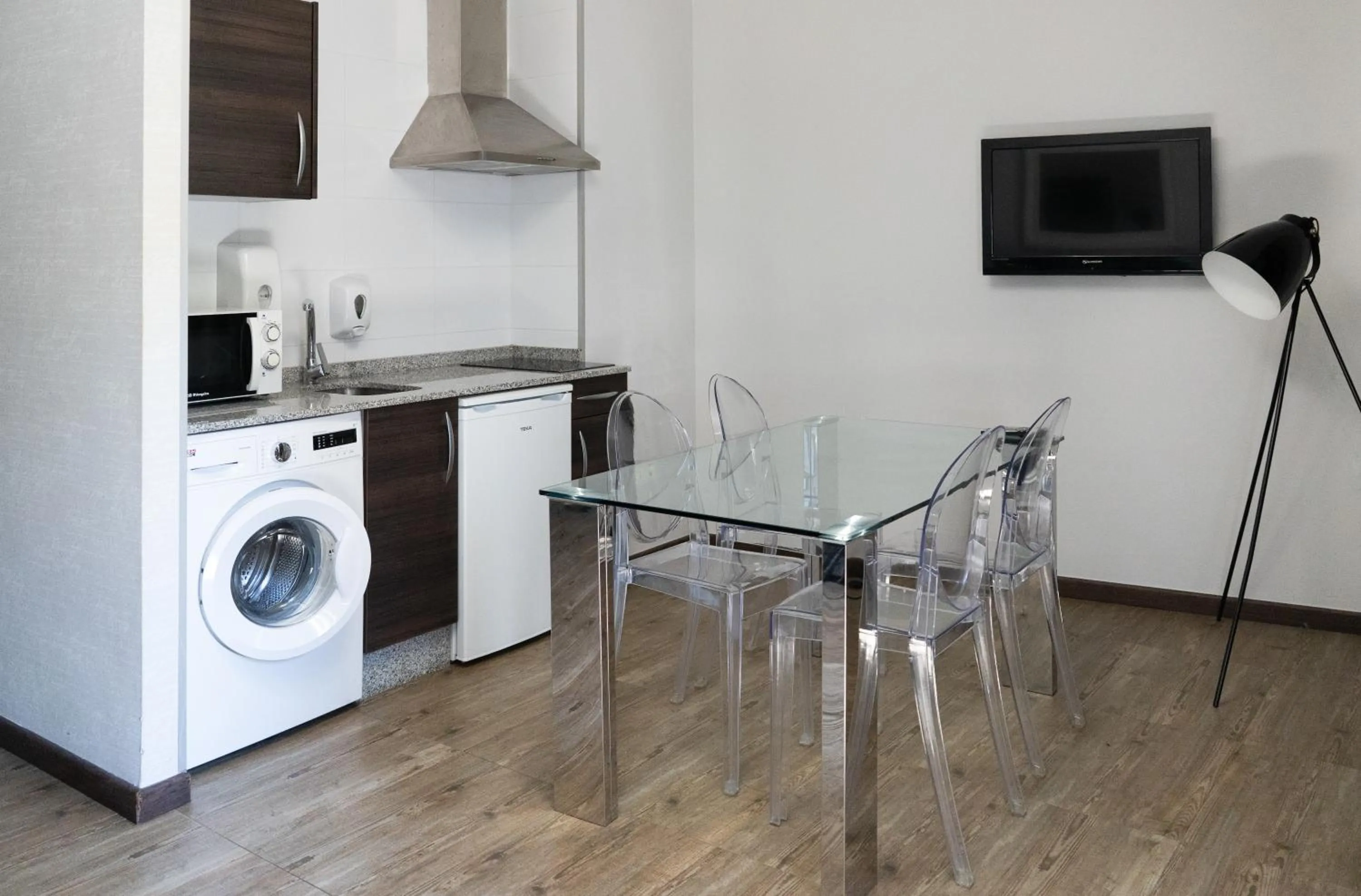 Kitchen or kitchenette in Alvear Suites