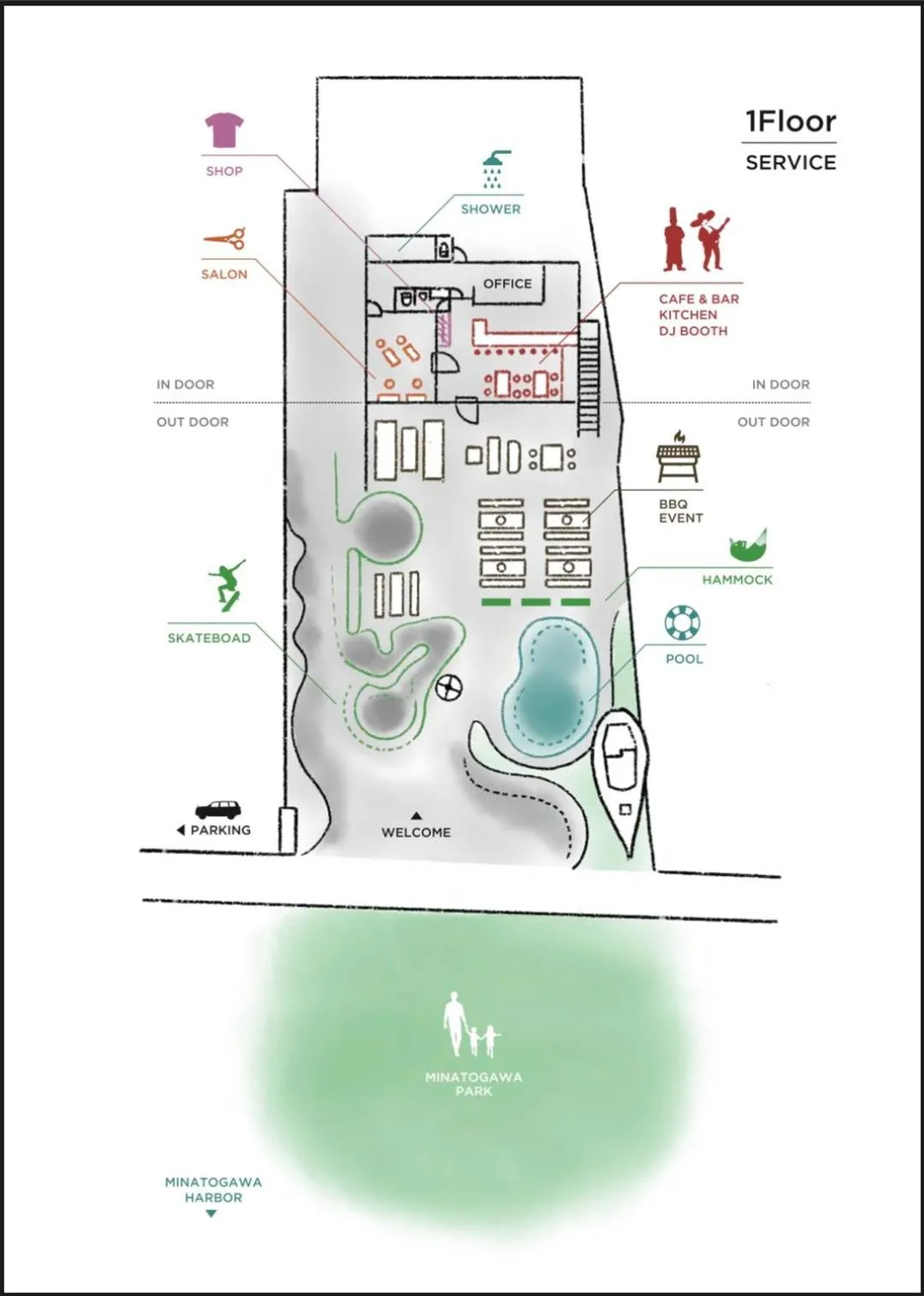Floor plan in MARINX CLASSIC HARBORVIEW PENSION
