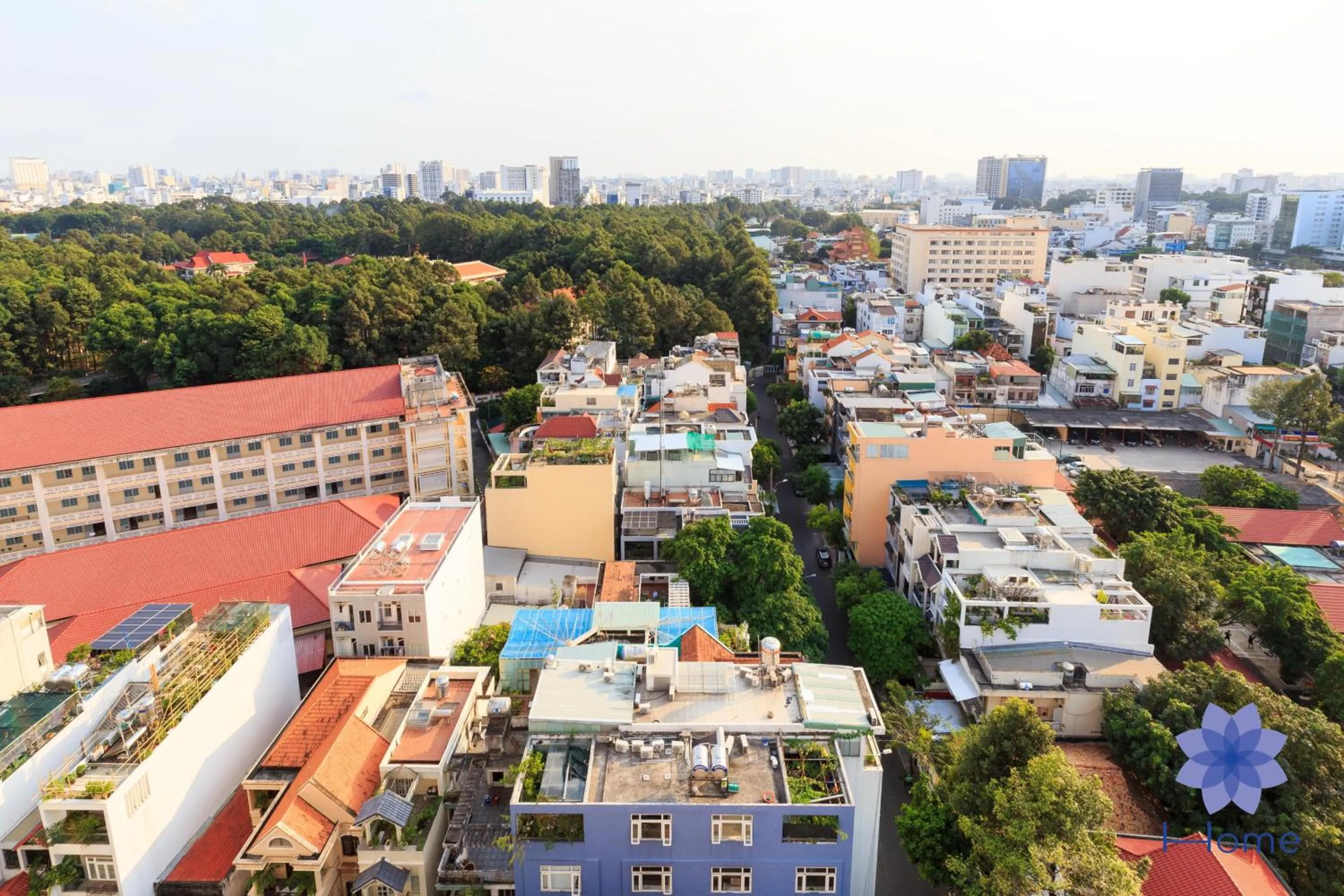 City view in iHome Furnished Apartments with Free Gym & Pool, Airport Pick-Up Service