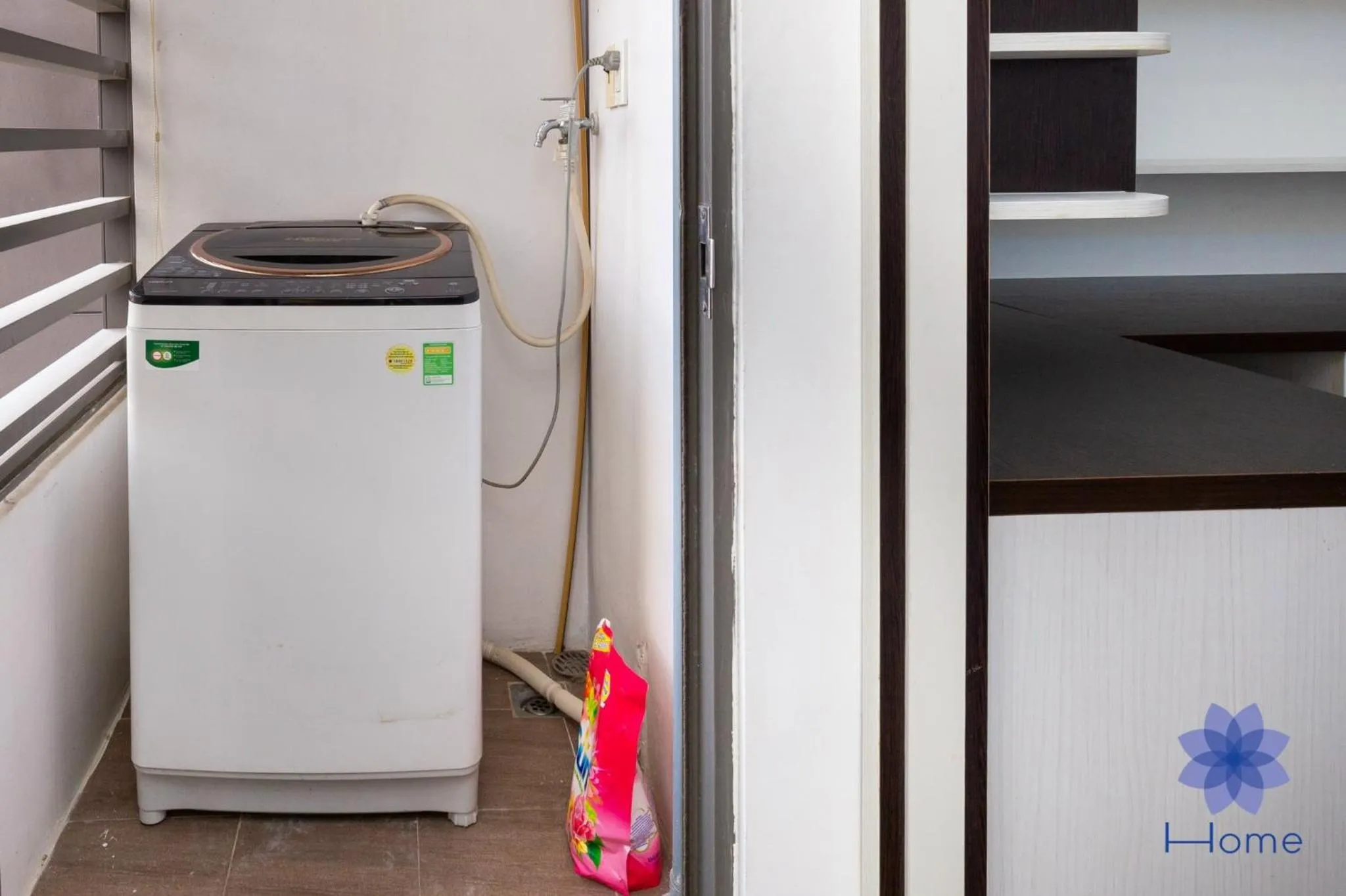 Balcony/Terrace in iHome Furnished Apartments with Free Gym & Pool, Airport Pick-Up Service