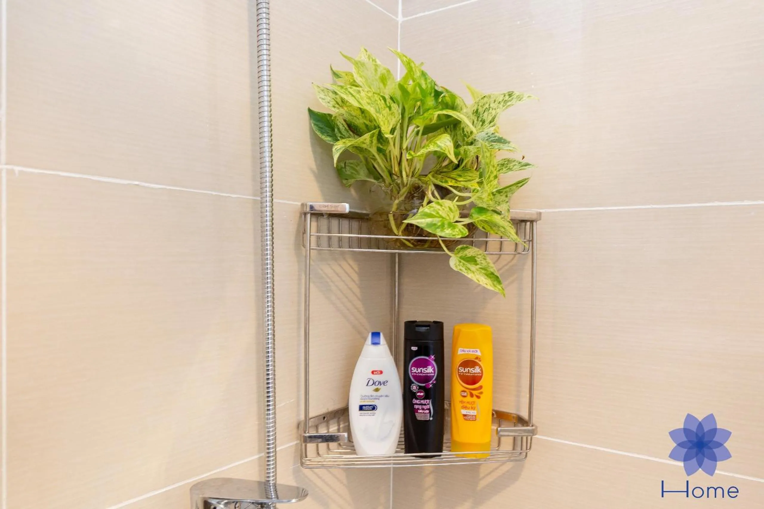 Bathroom in iHome Furnished Apartments with Free Gym & Pool, Airport Pick-Up Service