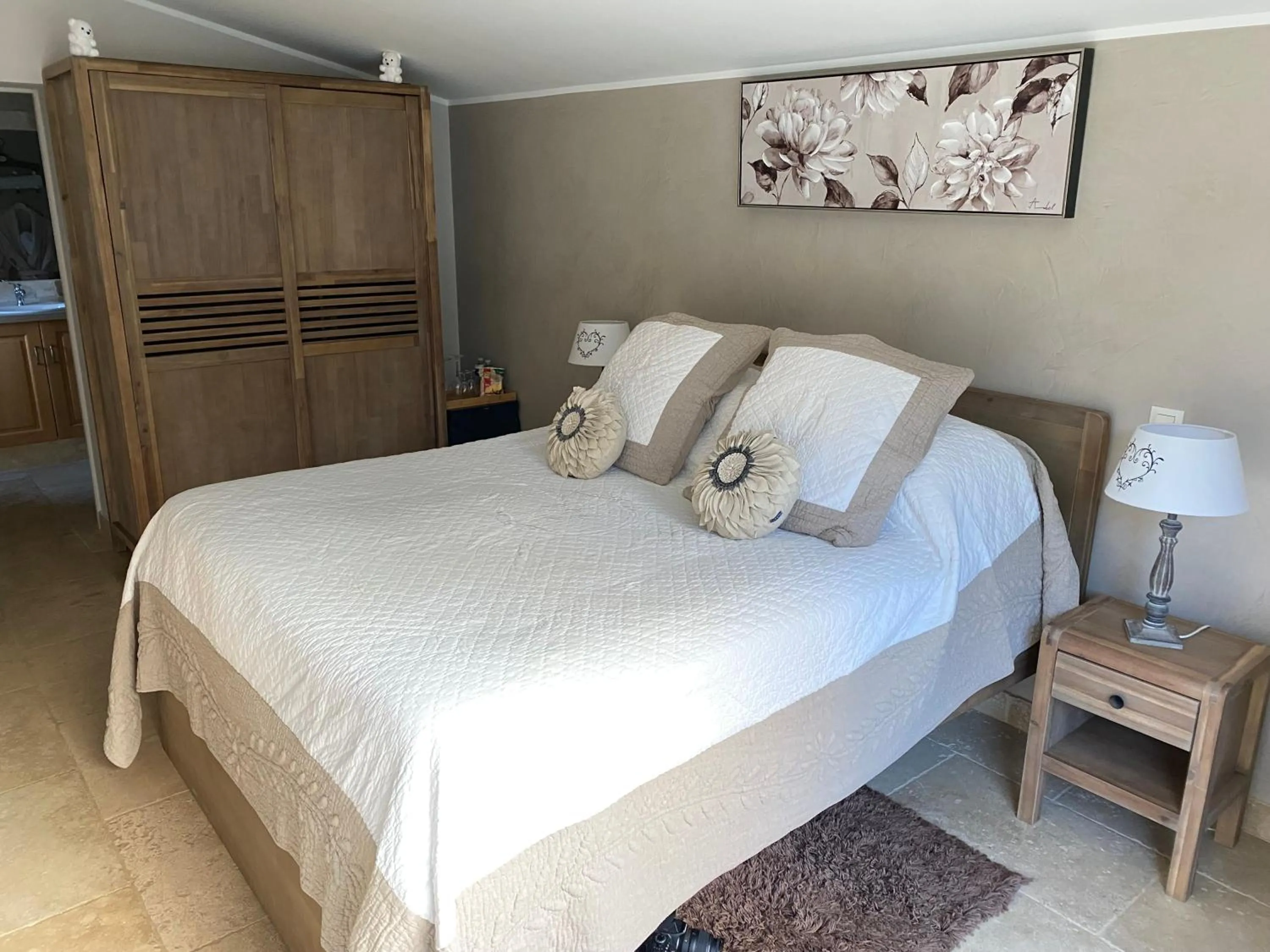 Bedroom, Bed in Le Refuge