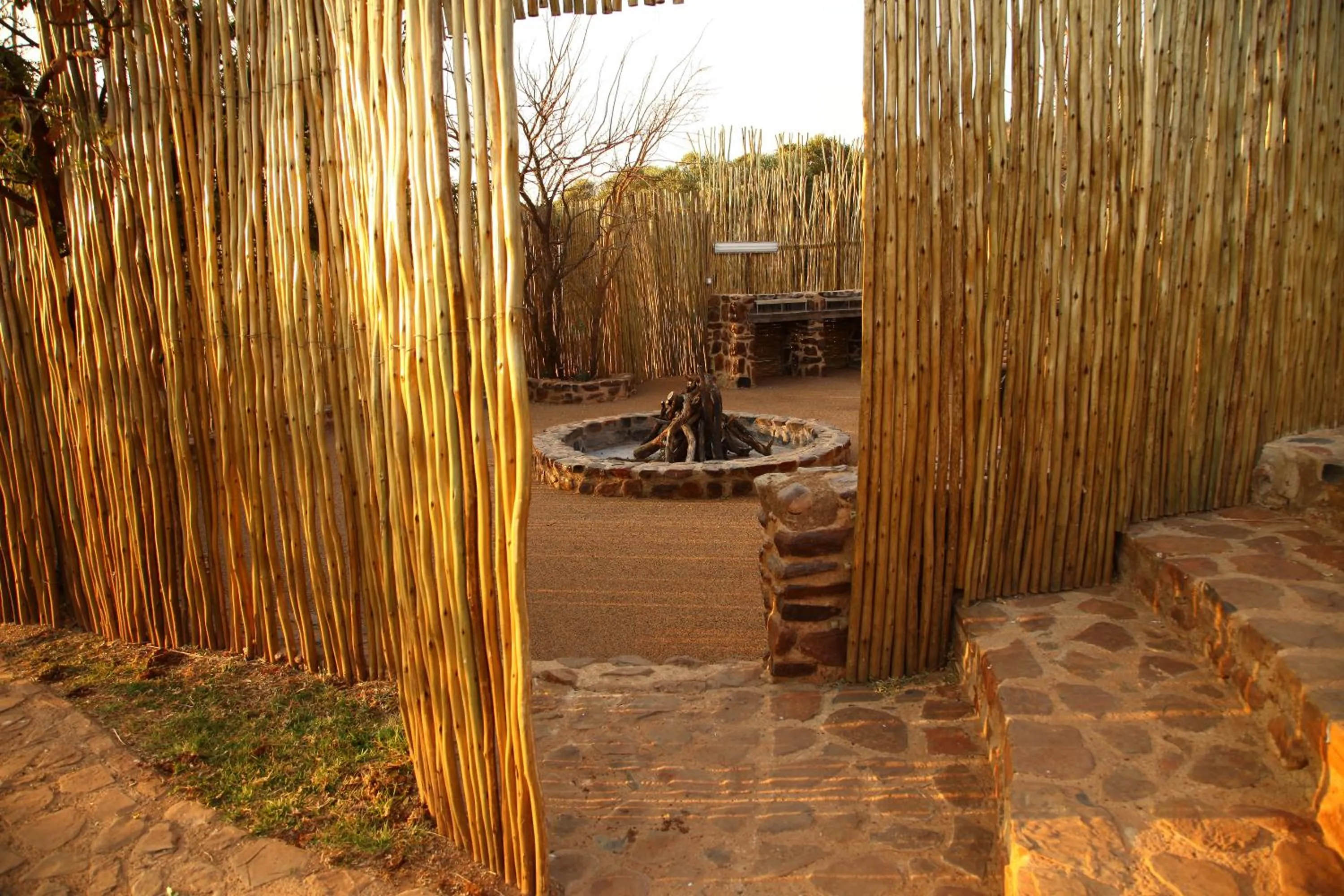 BBQ facilities in Tidimalo Lodge