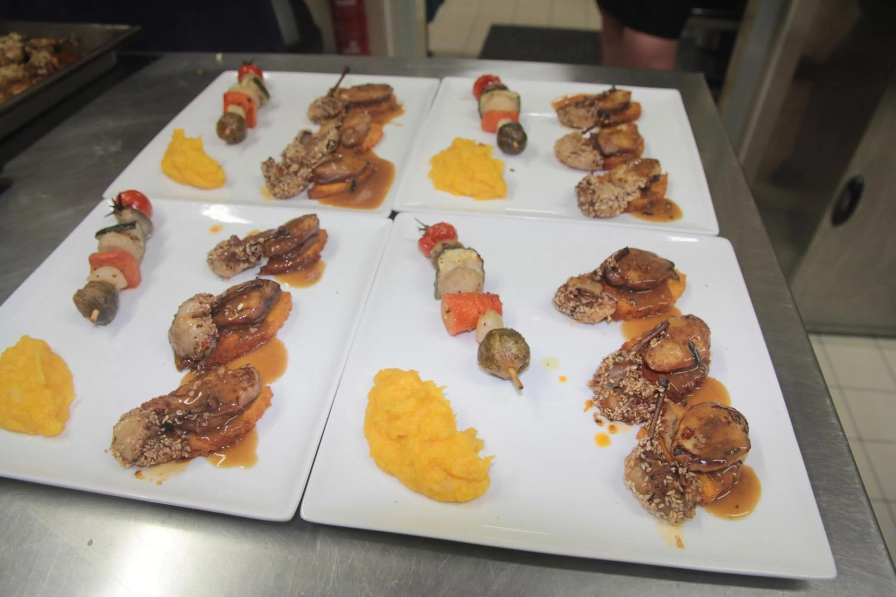 Lunch in Auberge Du Cheval Blanc