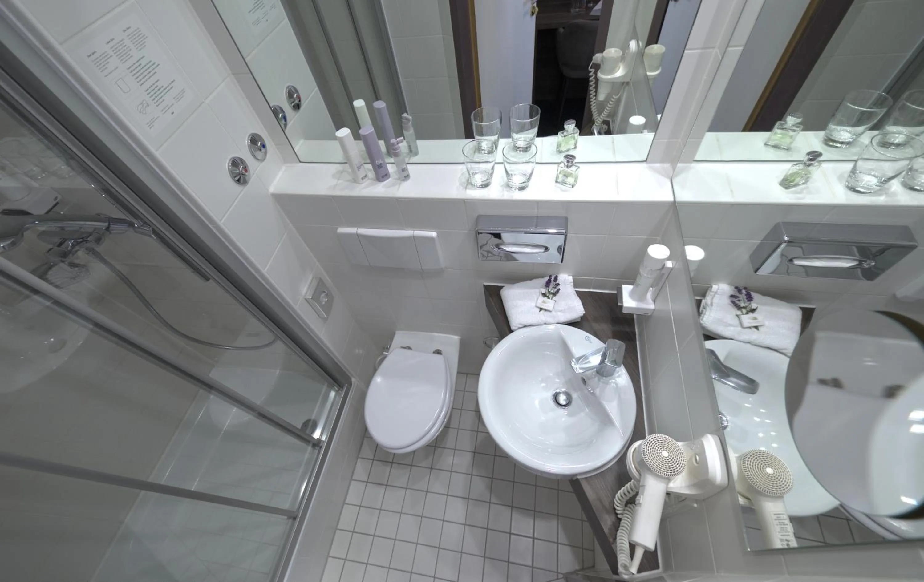 Shower in Lizz Hotel Munich