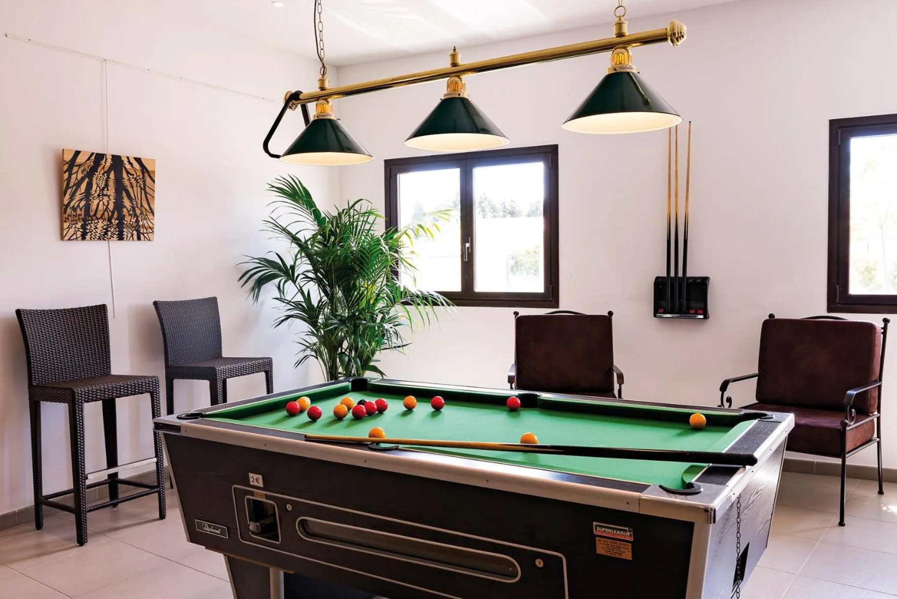 Billiard in Lagrange Vacances L’Oustau de Sorgue