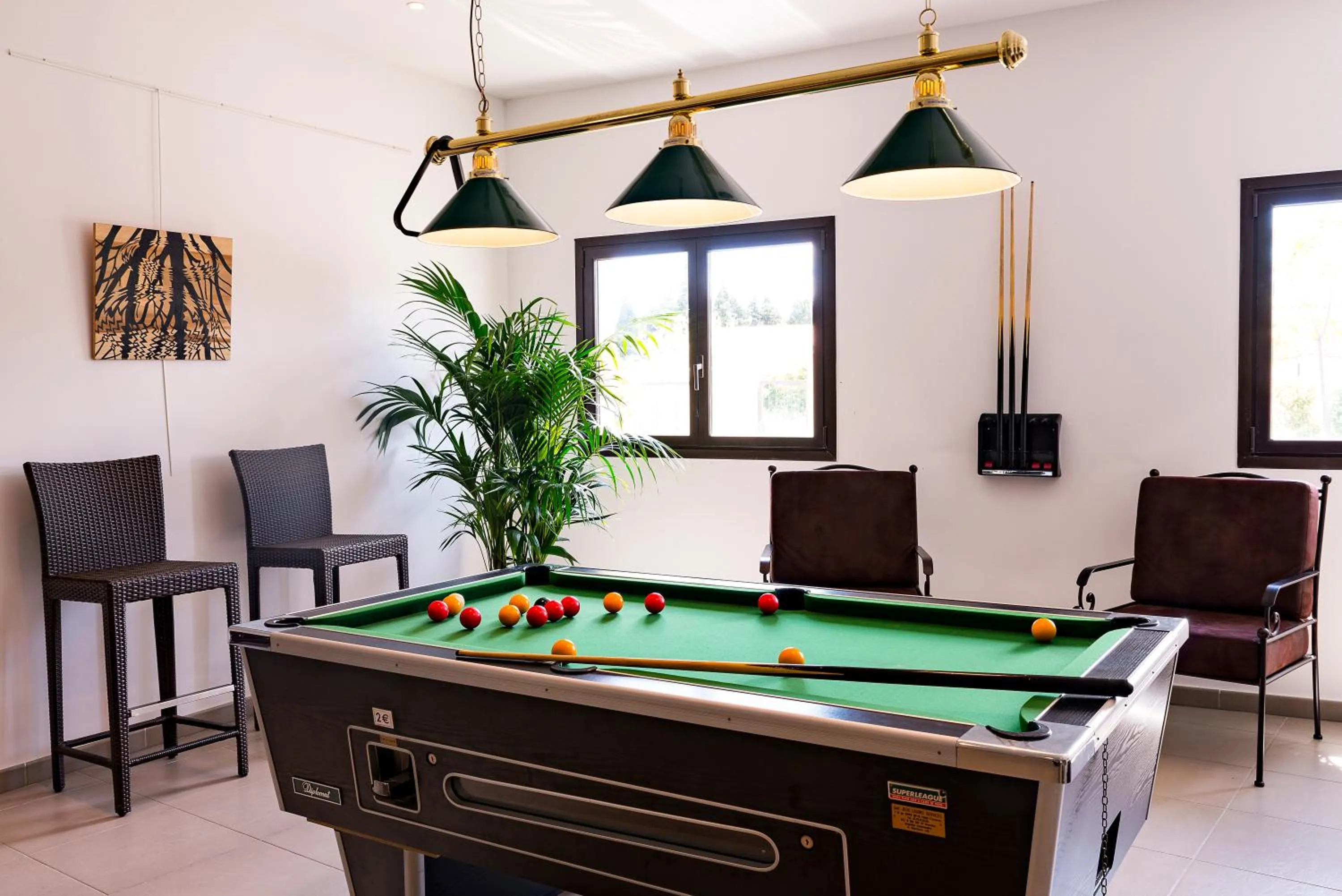 Billiard in Lagrange Vacances L’Oustau de Sorgue