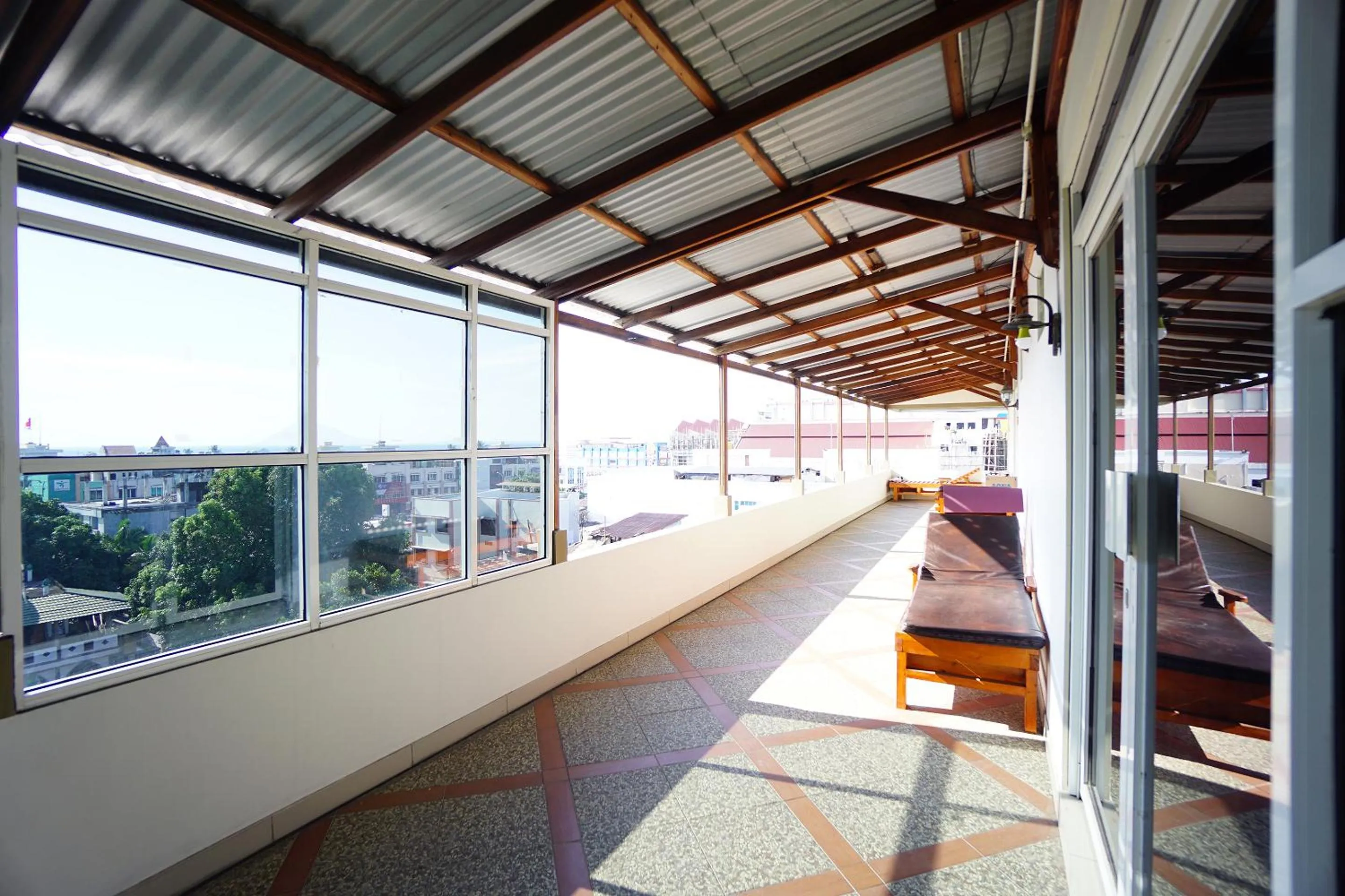 Balcony/Terrace in RedDoorz Brand MAN12045 RedDoorz near Megamall Manado