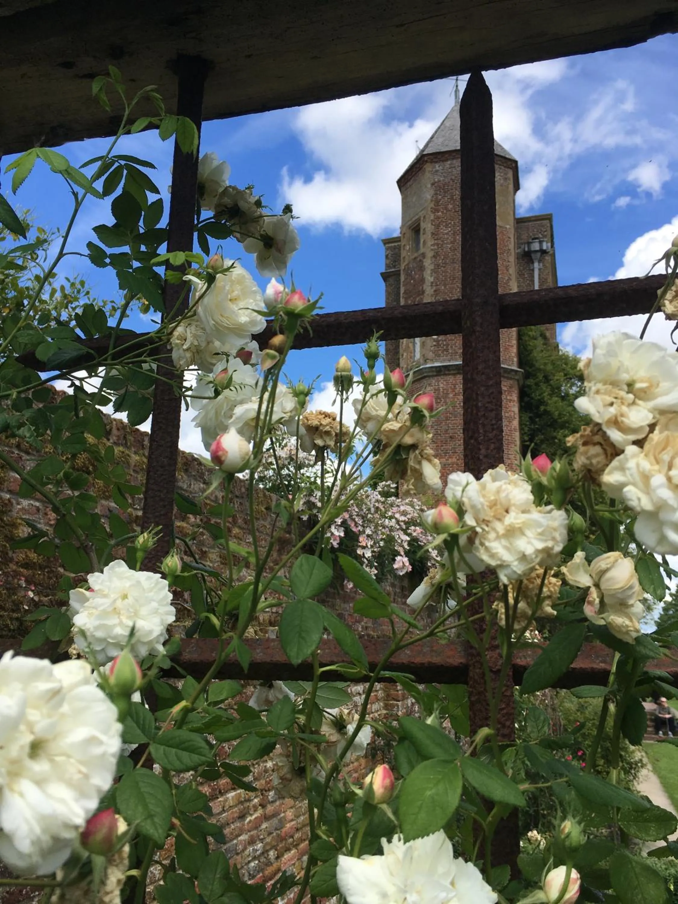Garden in Sissinghurst Castle Farmhouse