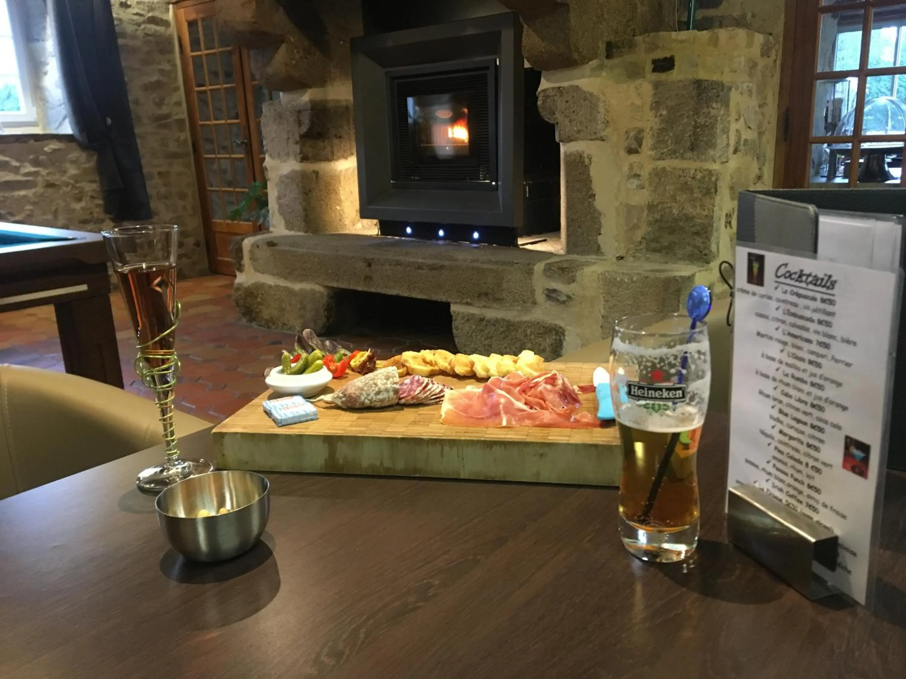 Living room in Logis Hotel Oasis