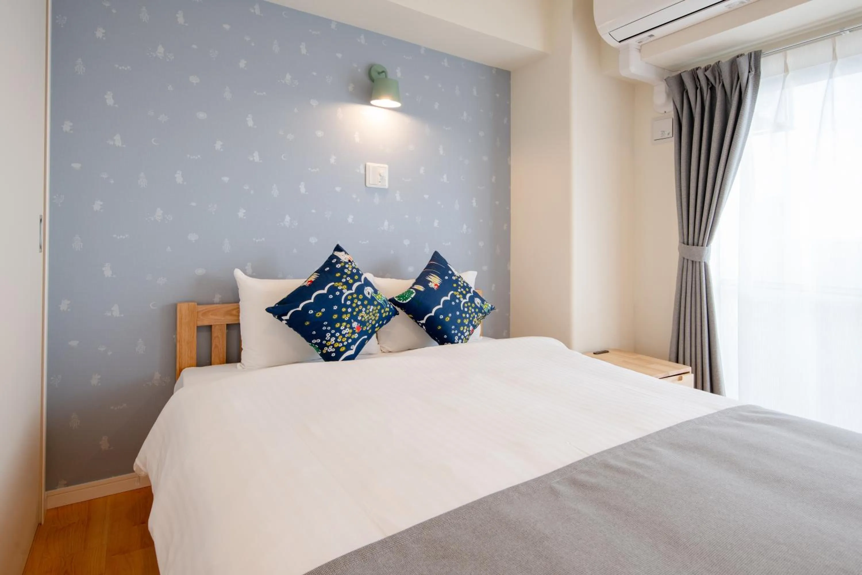 Bed in Hotel Haabesu Okinawa