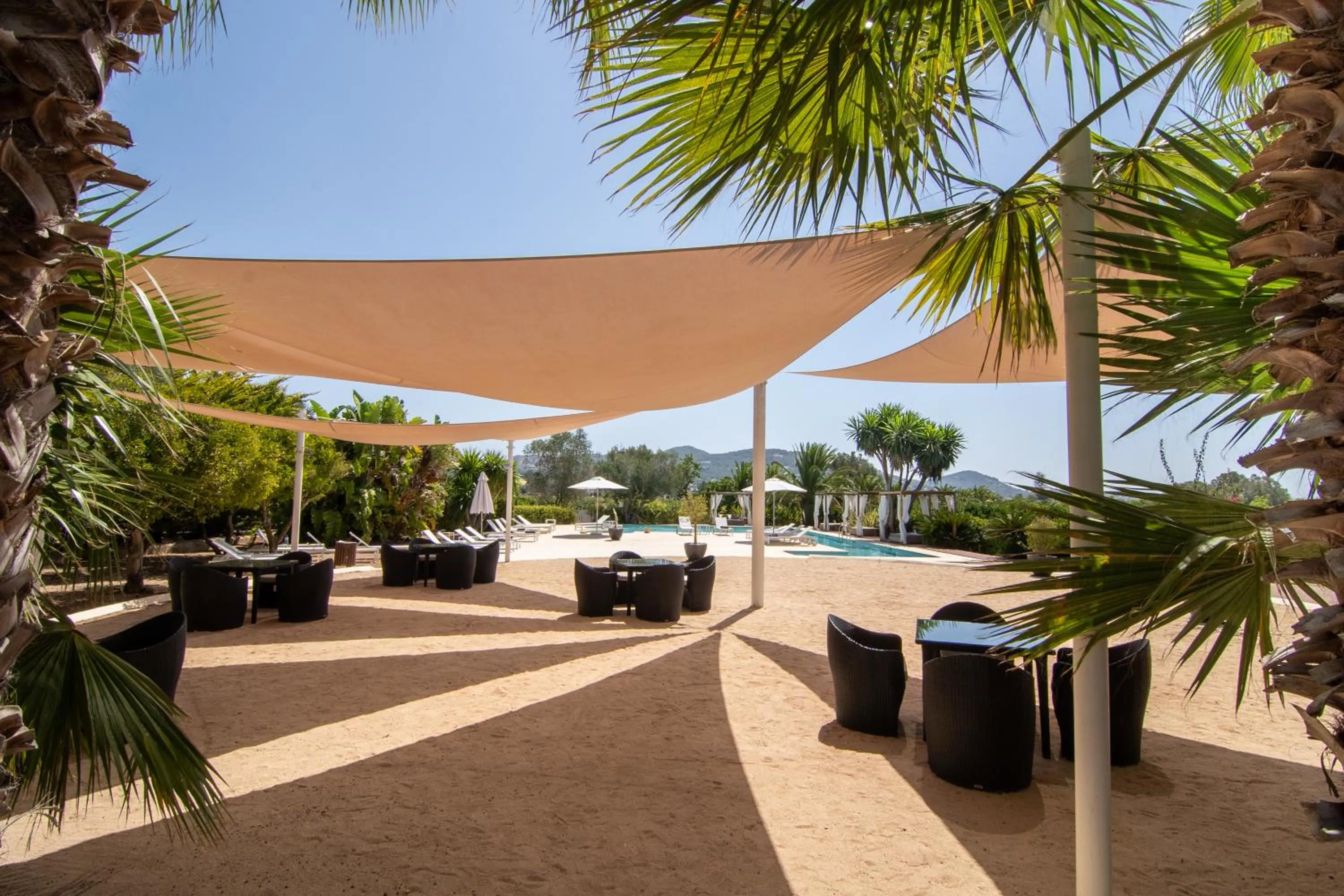 Swimming pool in Can Jaume Private Villas by Ocean Drive