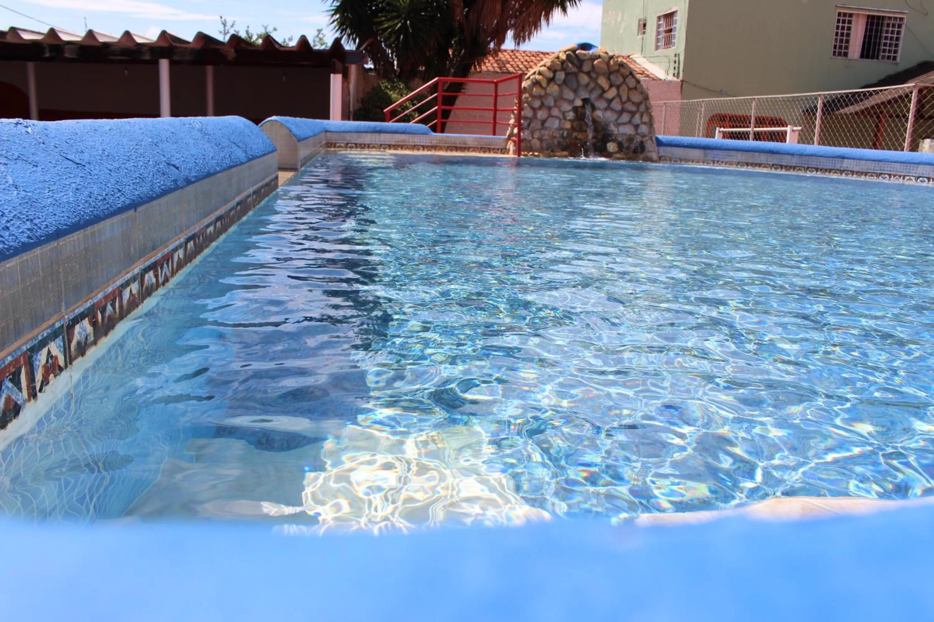 Pool view in Bica Pau Hotel