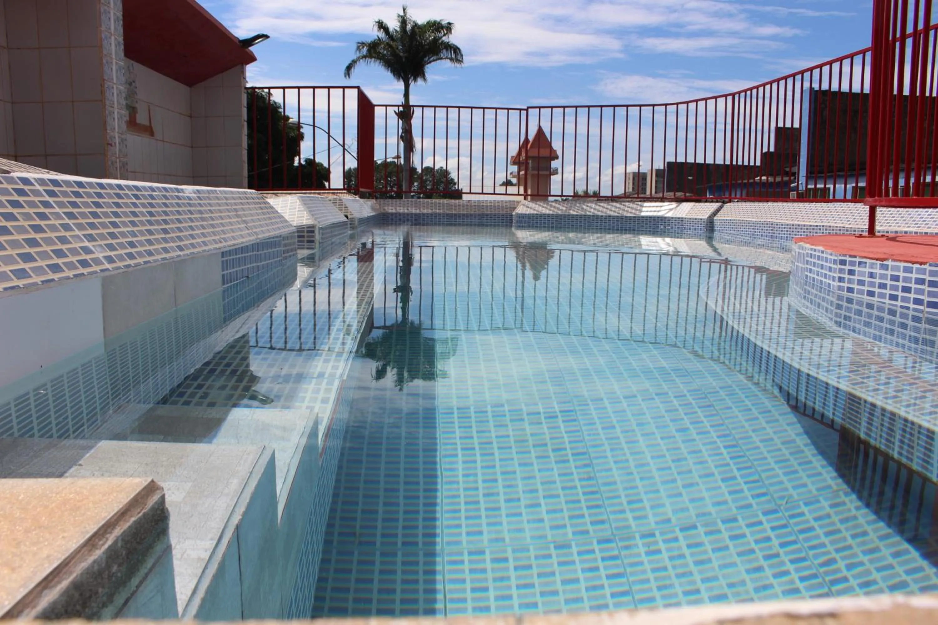 Pool view in Bica Pau Hotel