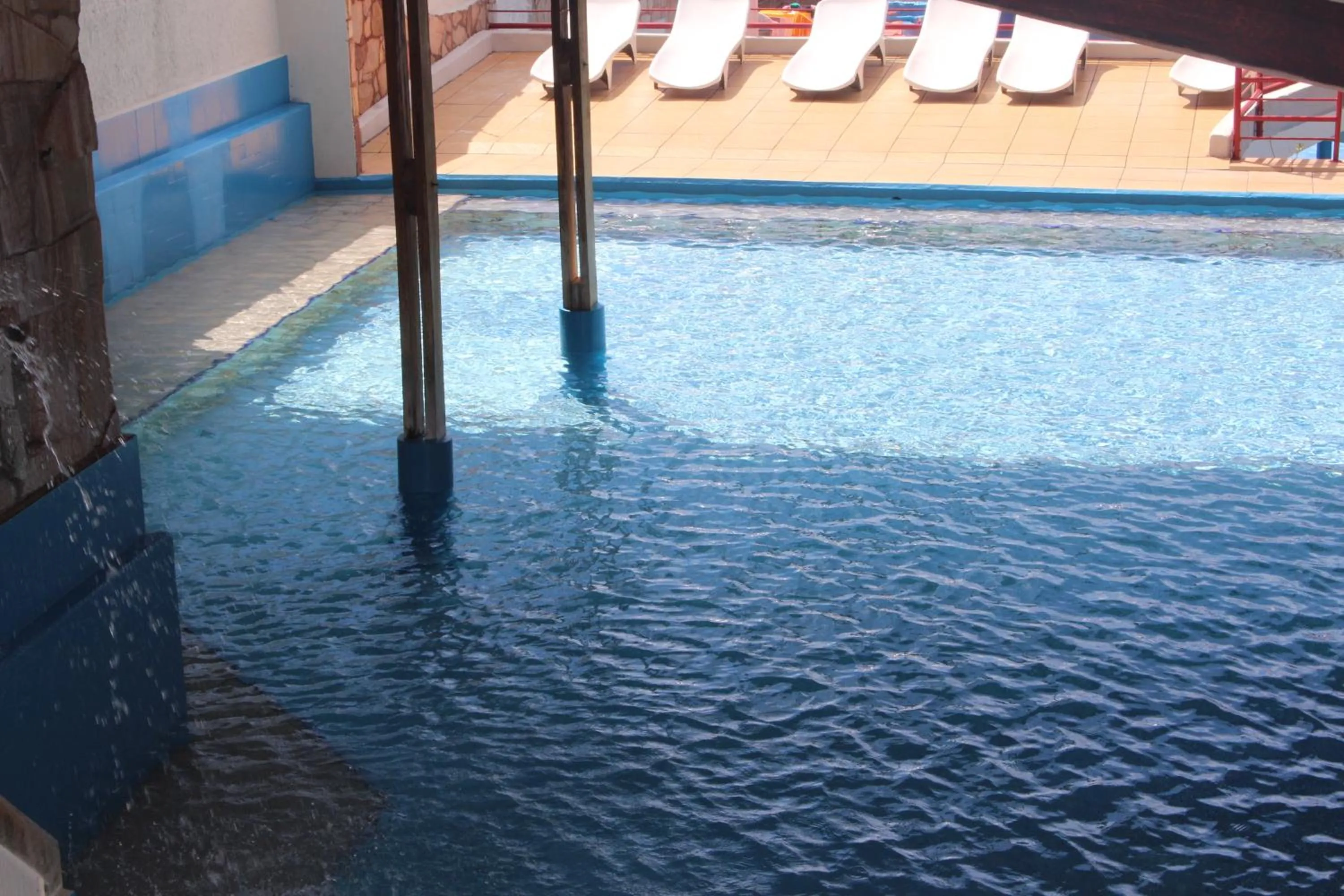 Pool view in Bica Pau Hotel