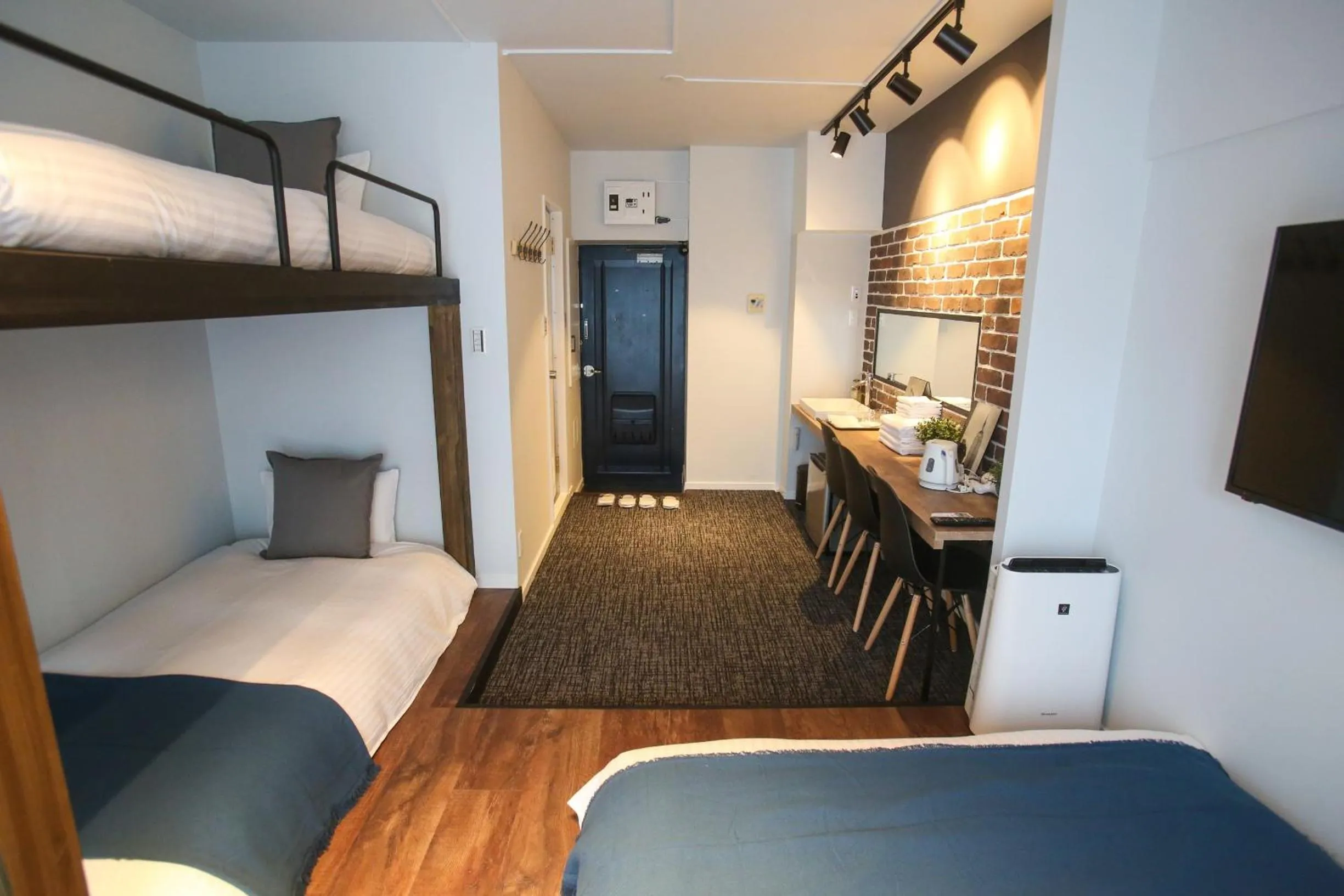 Bed in N33 Hakata Sta Riverside