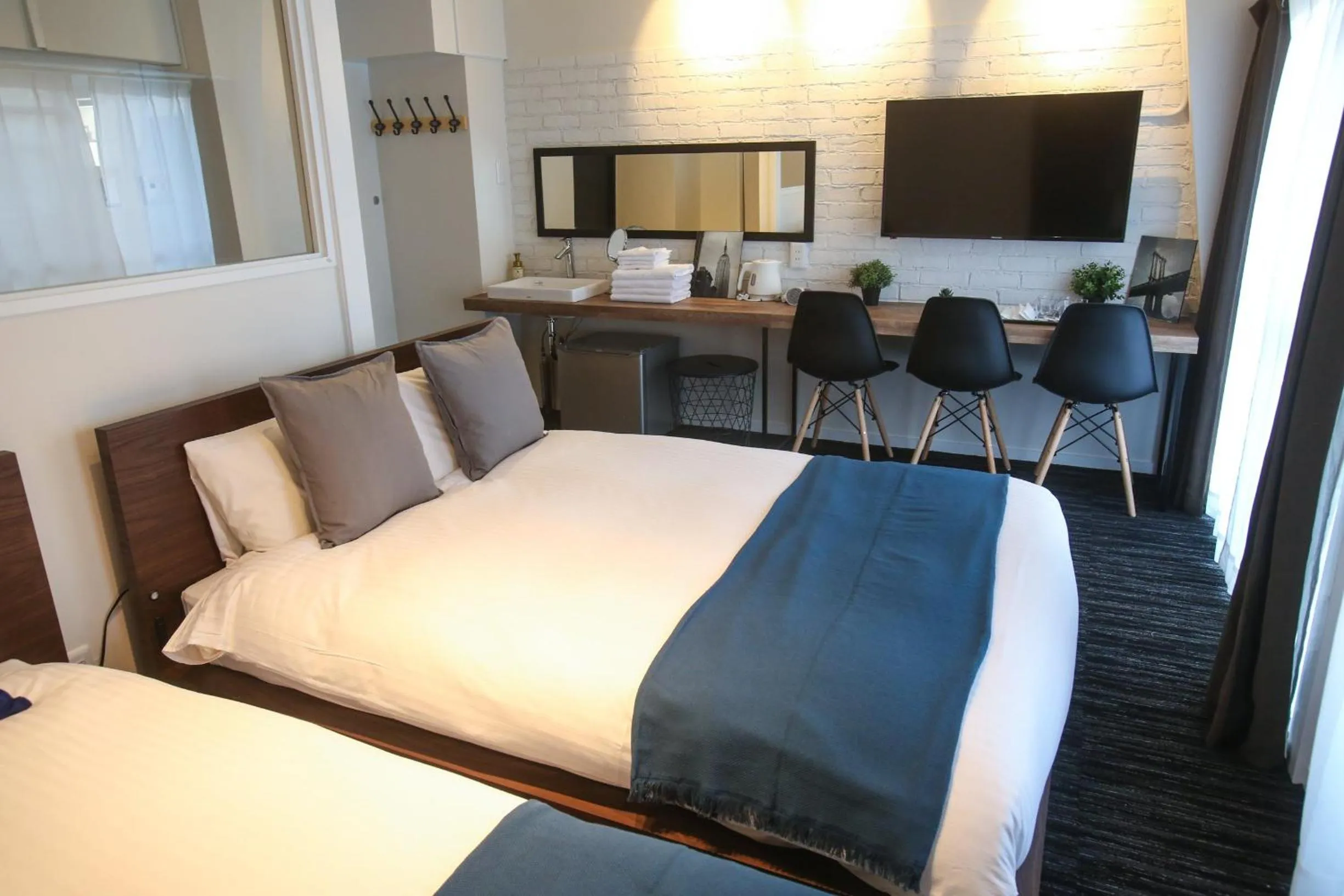 Bed in N33 Hakata Sta Riverside