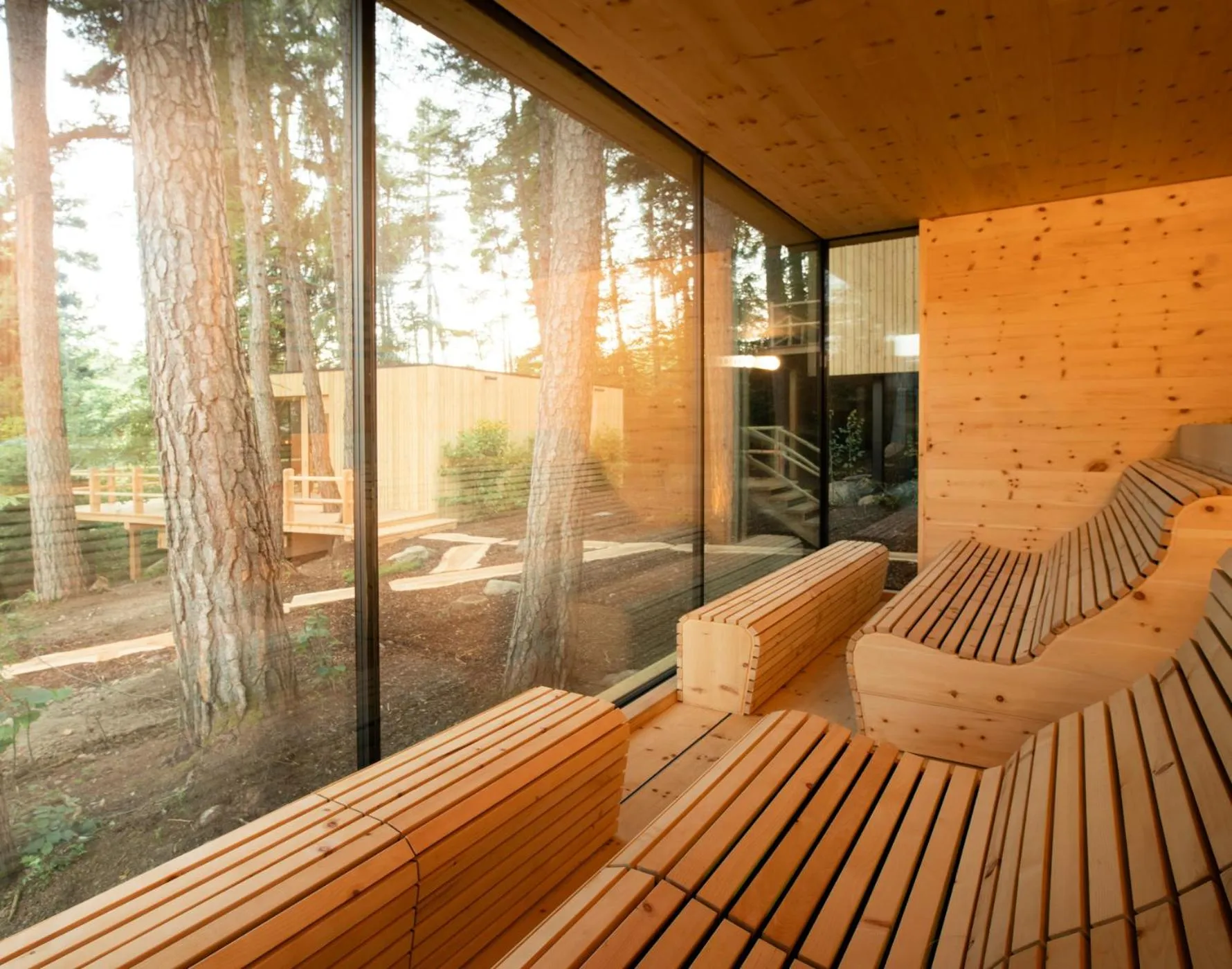 Sauna in ADLER Lodge RITTEN