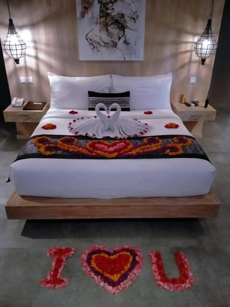 Bed in Ubud Hills Villas & Resort