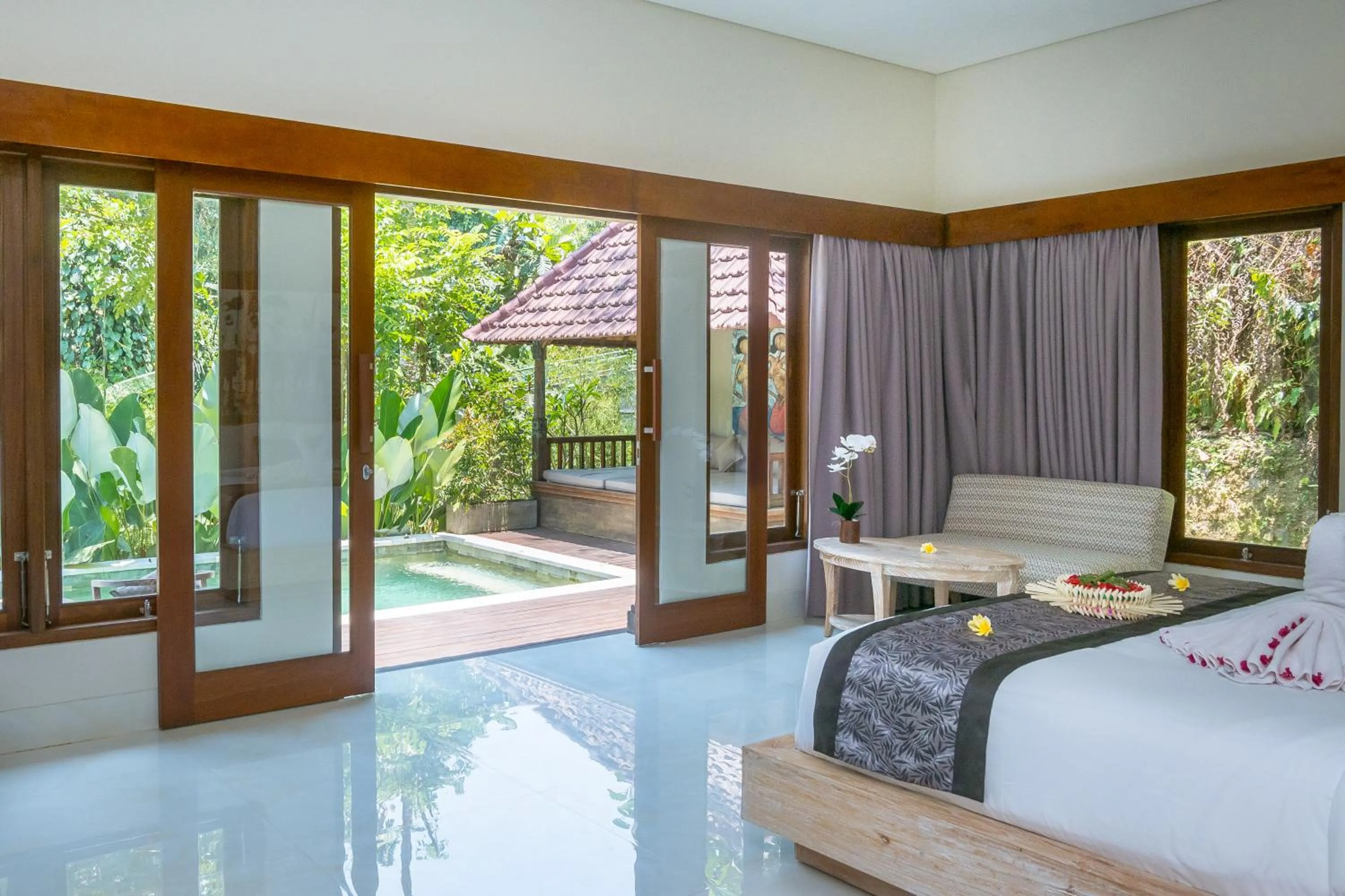 Patio, Bed in Ubud Hills Villas & Resort