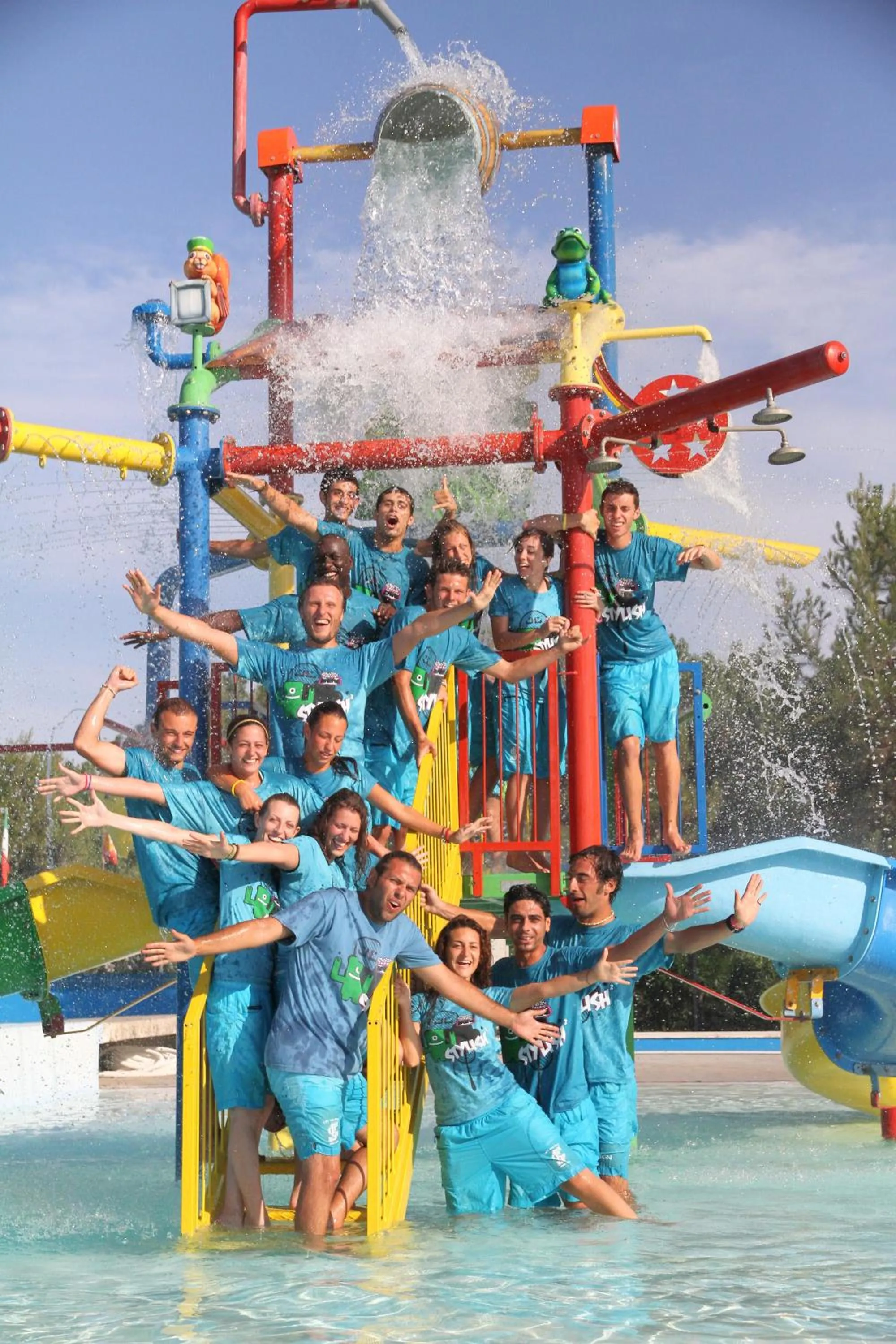 Aqua park, Water Park in Villaggio Albatros Resort