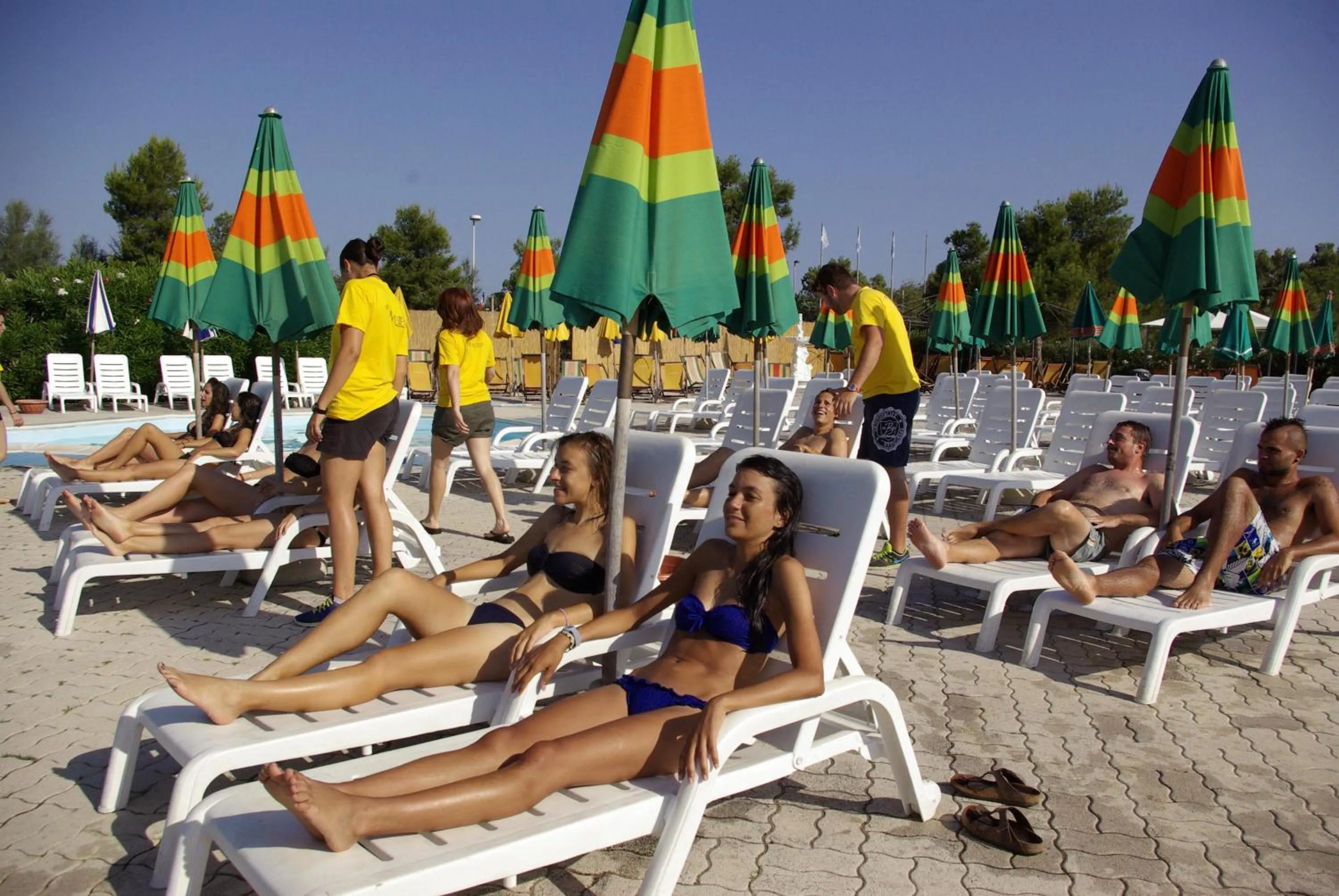 Aqua park in Villaggio Albatros Resort