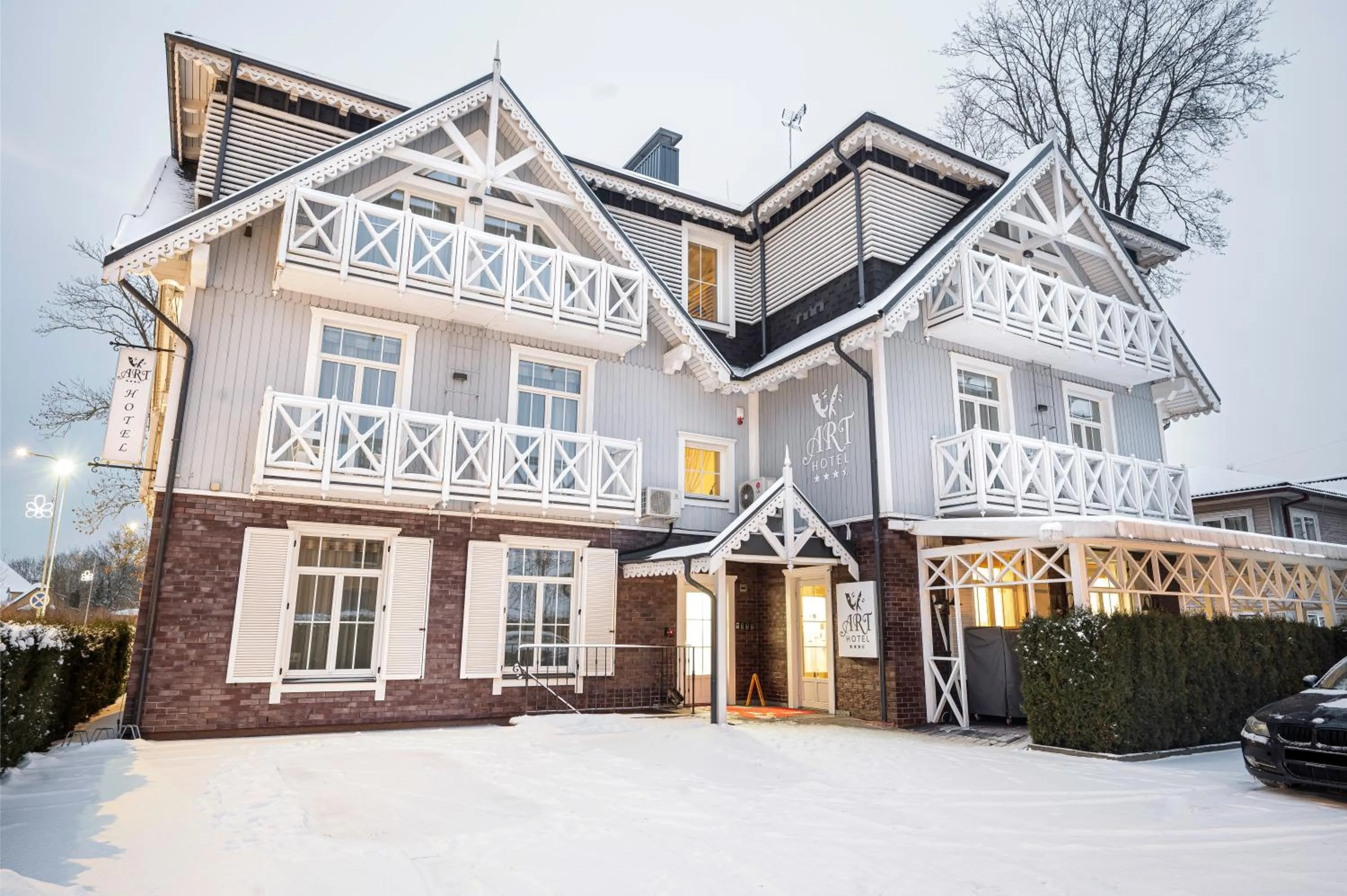 Property building in Art Hotel