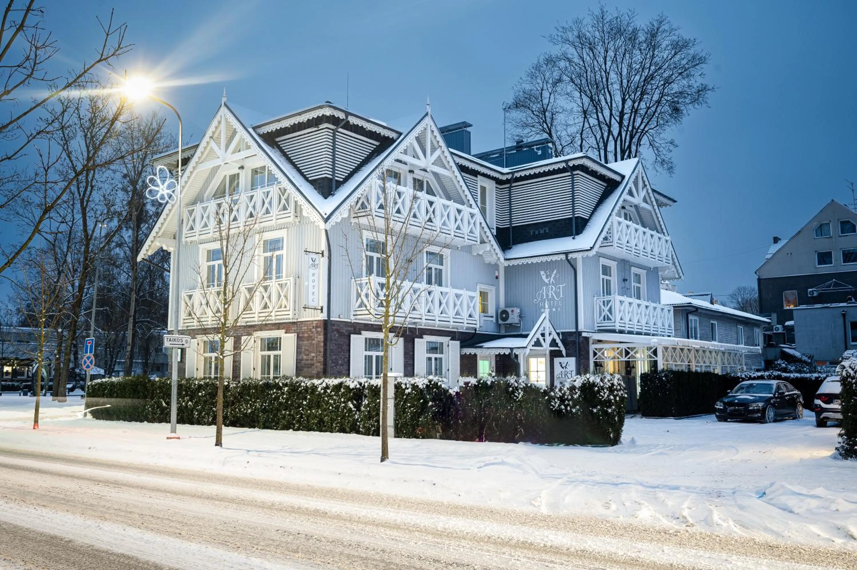 Property building in Art Hotel