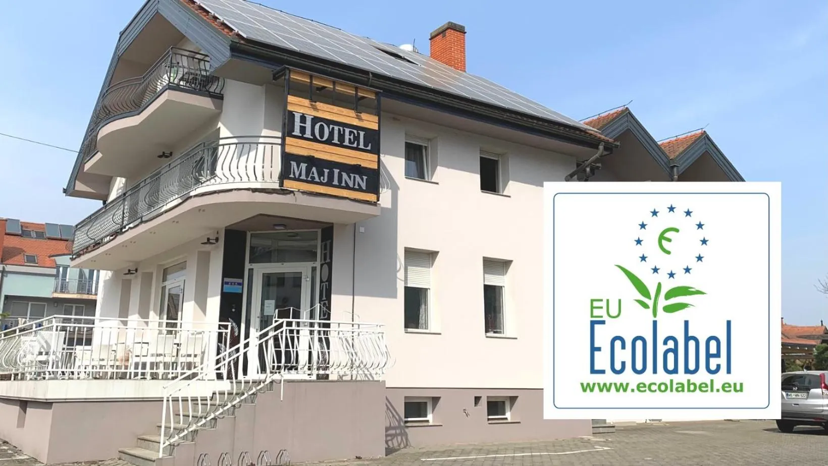 Facade/entrance in Hotel Maj Inn