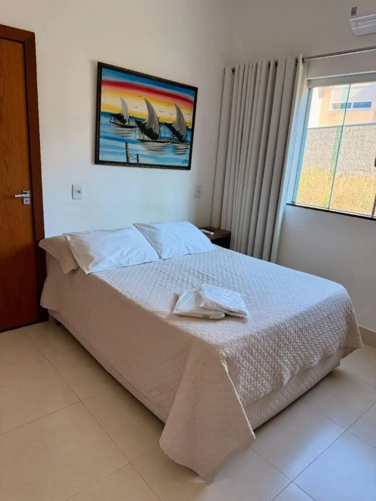 Bed in POUSADA RECANTO DAS VERTENTES