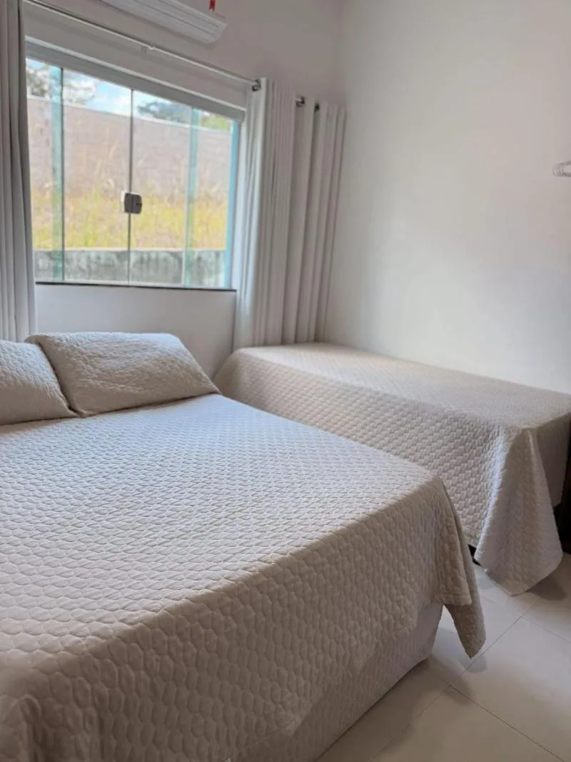 Bed in POUSADA RECANTO DAS VERTENTES