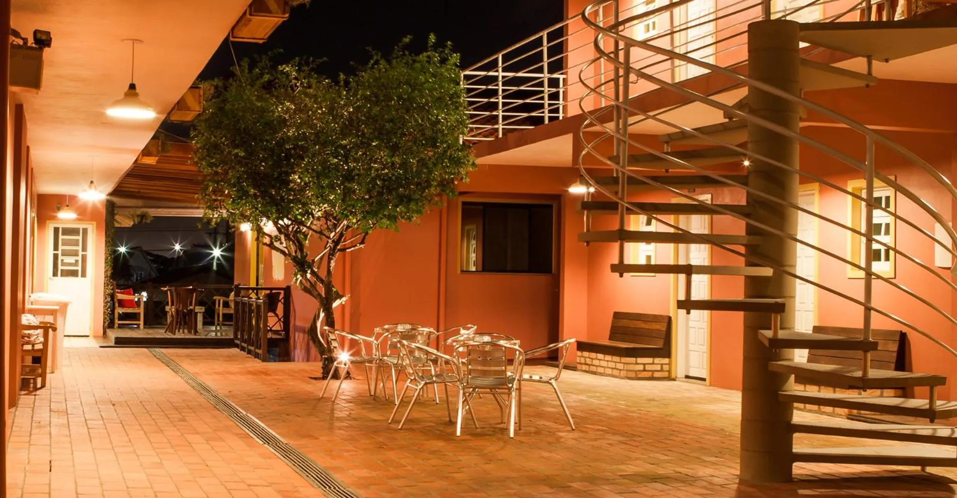 Patio in Hotel Açoriano