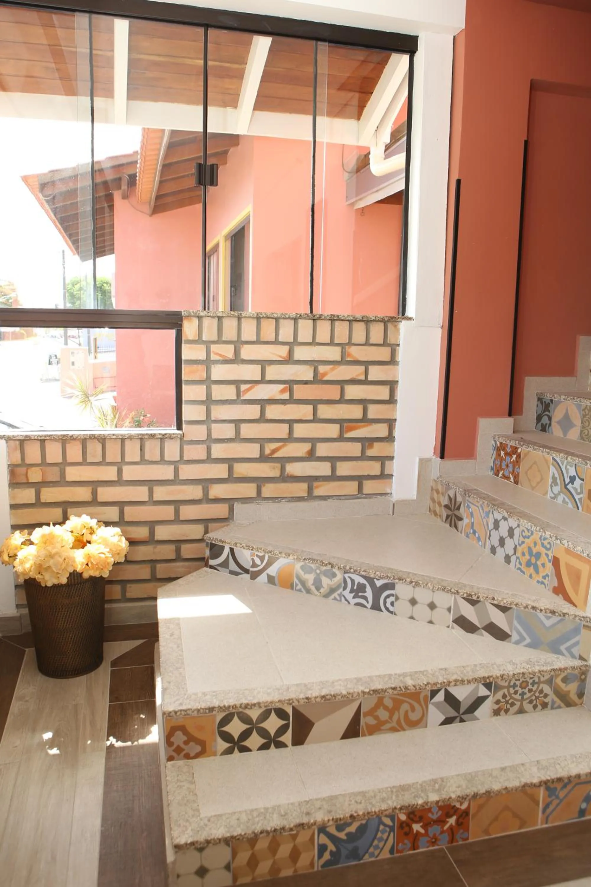 Decorative detail in Hotel Açoriano