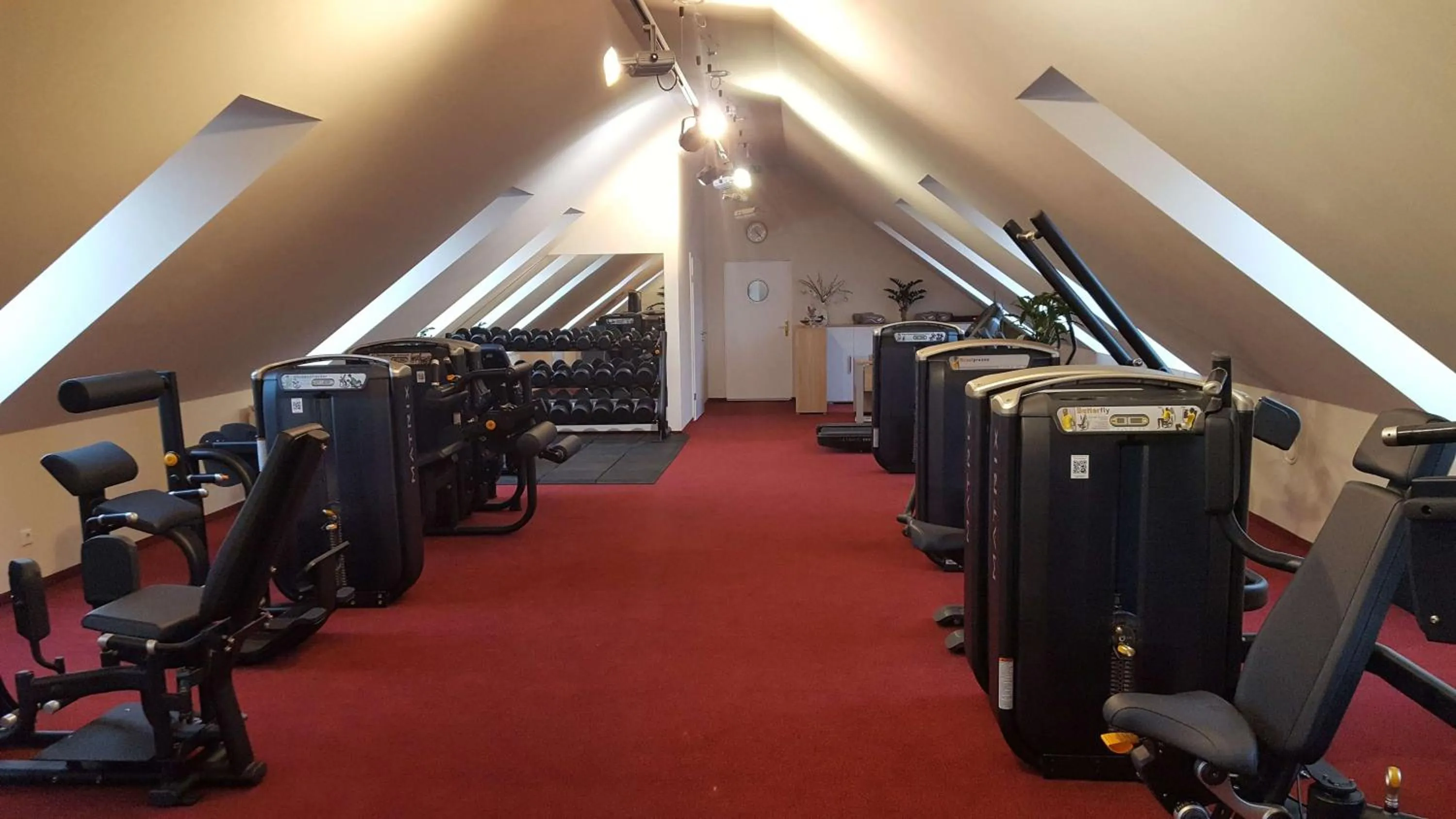 Fitness centre/facilities in Best Western Plus Parkhotel & Spa Cottbus