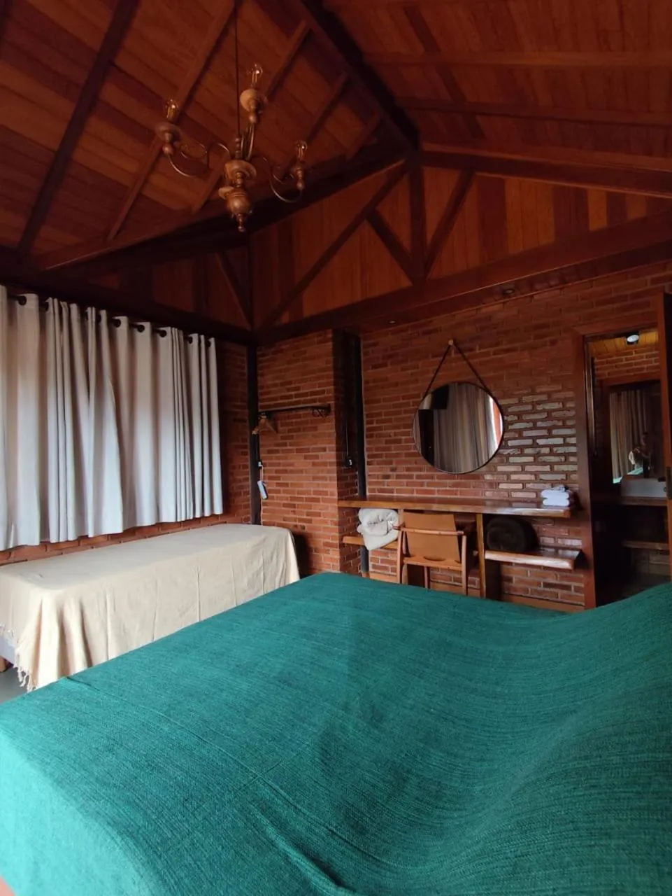 Bed in Pousada Café da Mata