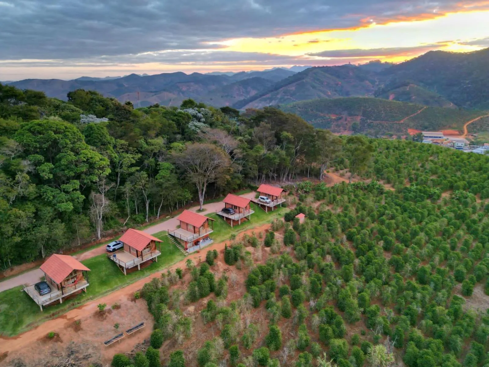 Bird's eye view in Pousada Café da Mata