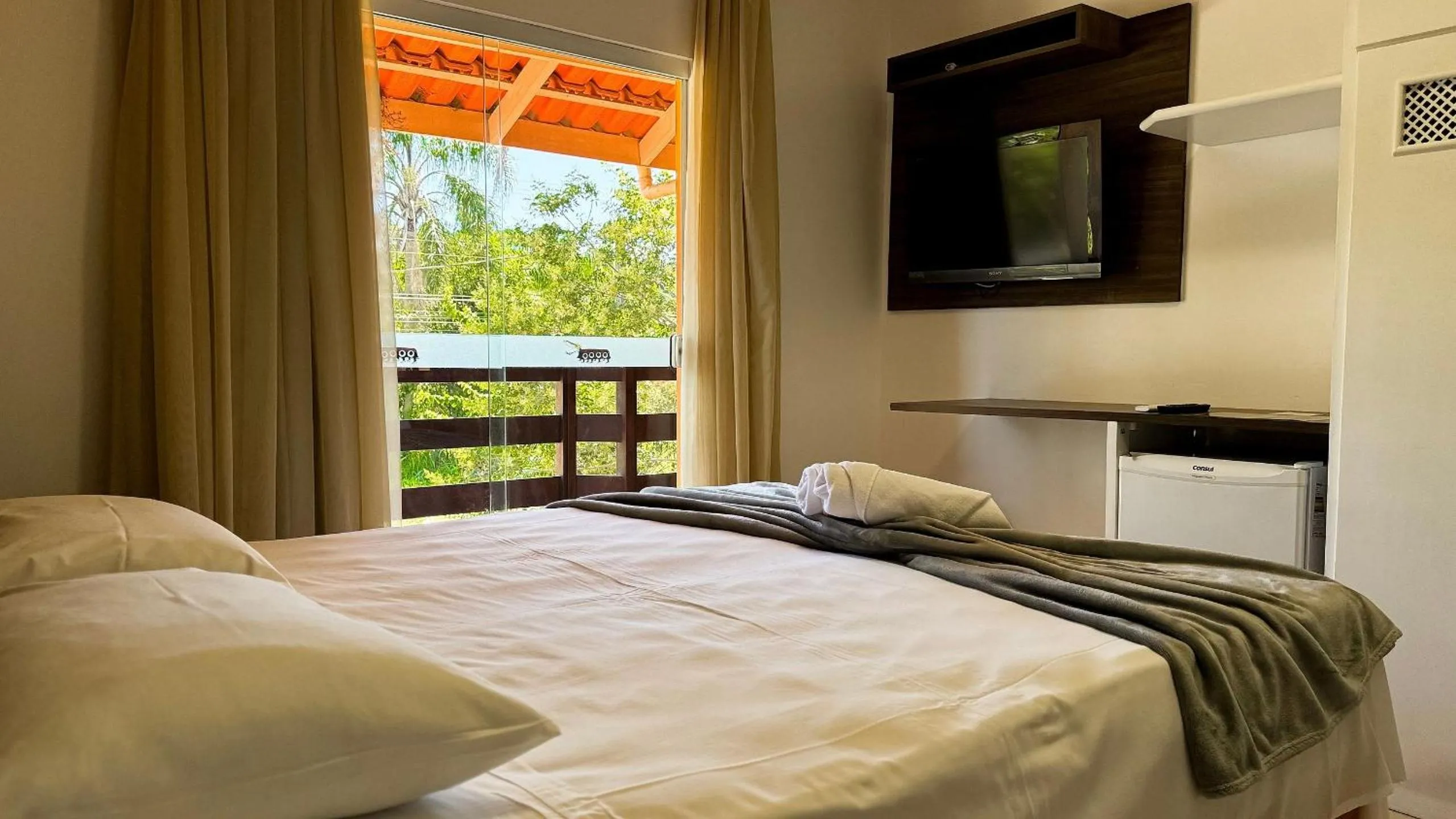 Bed in Pousada Bernúncia