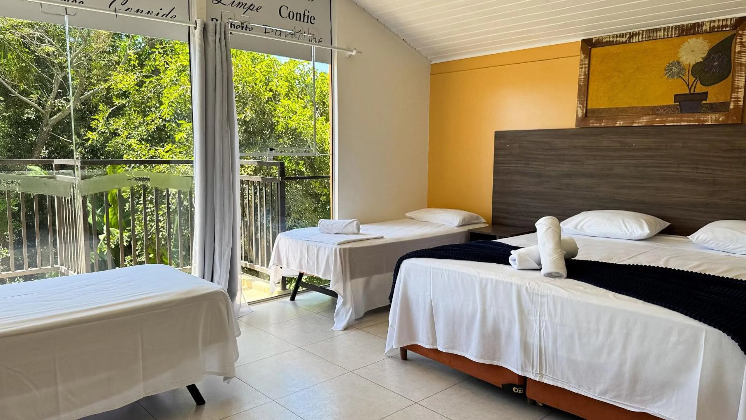 Bed in Pousada Bernúncia