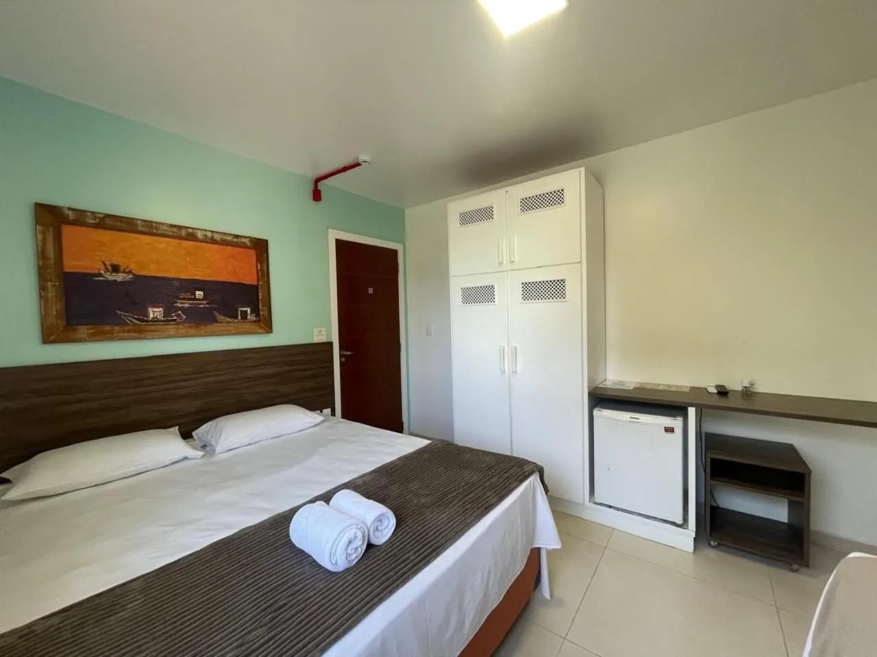 Bed in Pousada Bernúncia