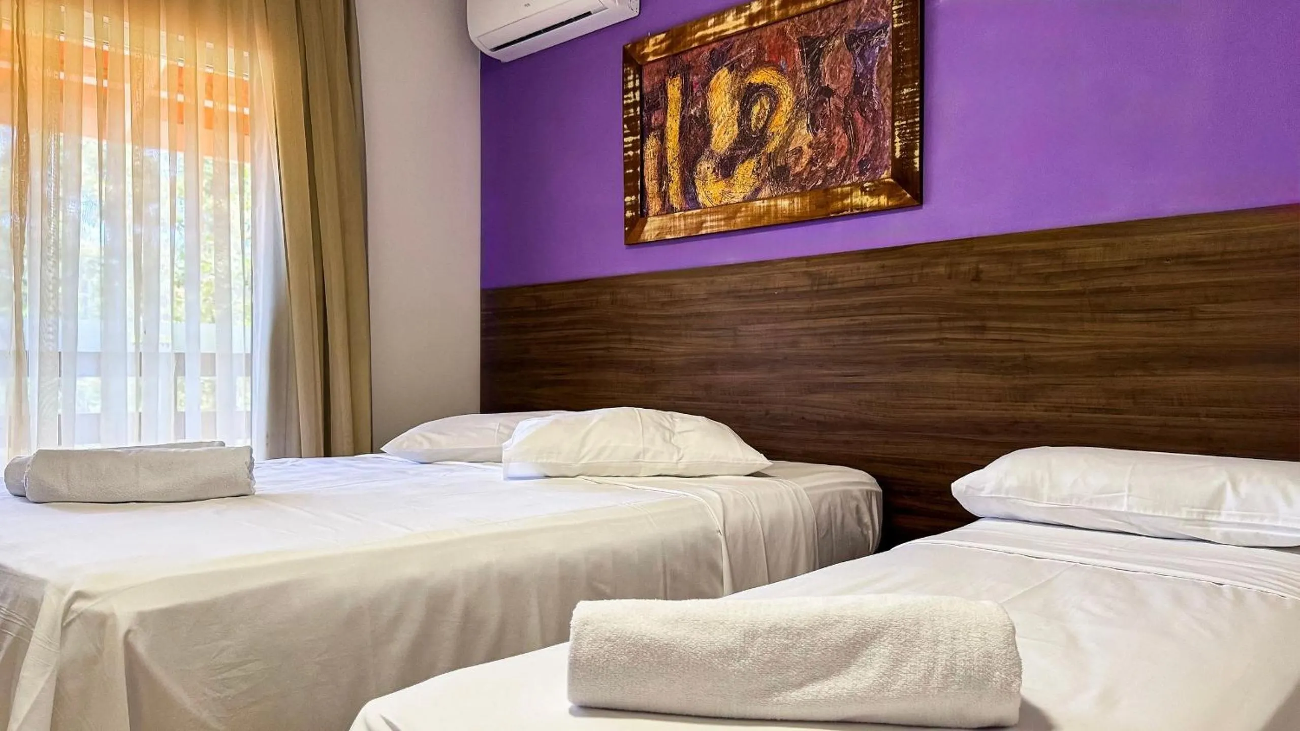 Bed in Pousada Bernúncia