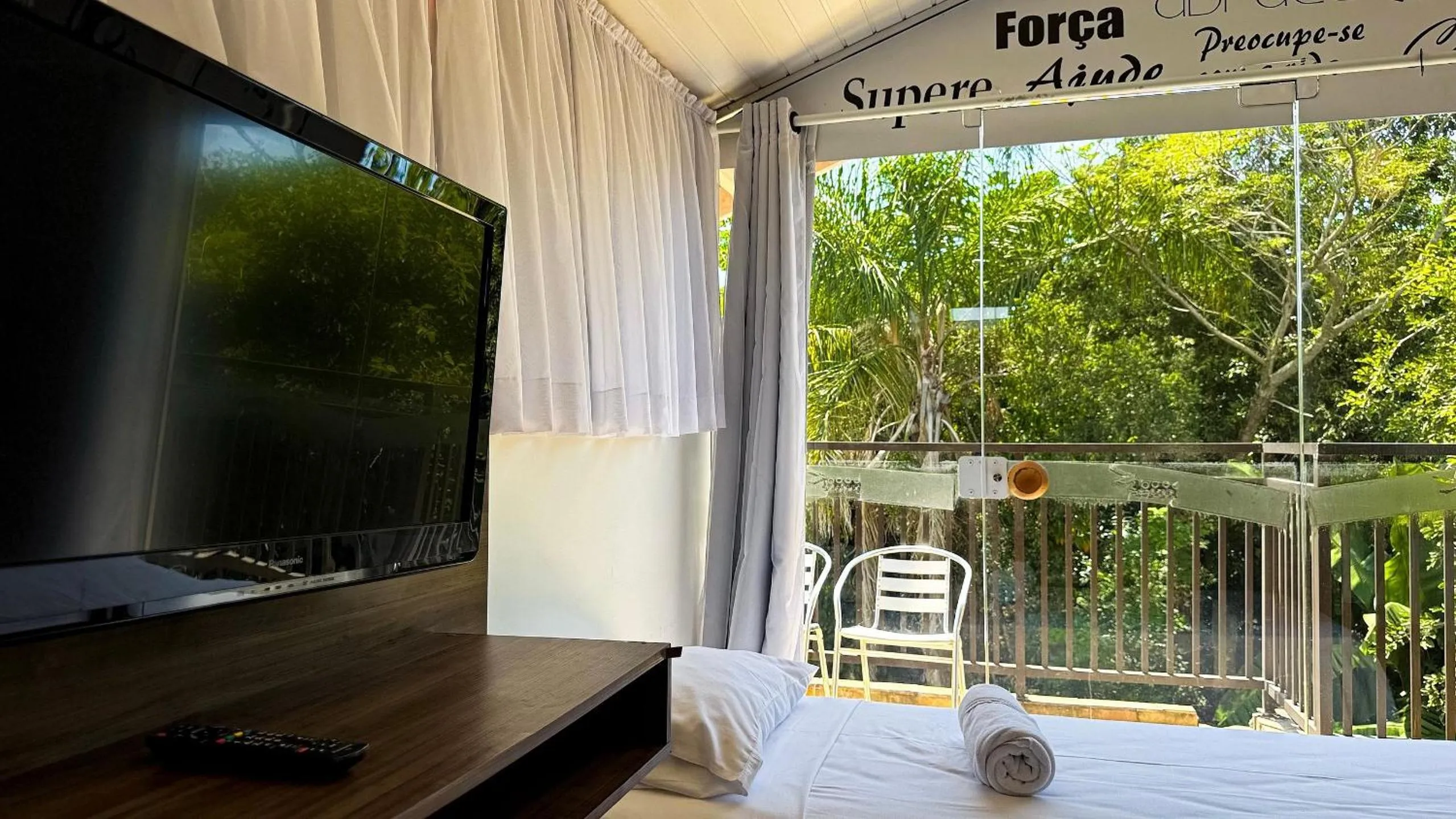 Bed in Pousada Bernúncia