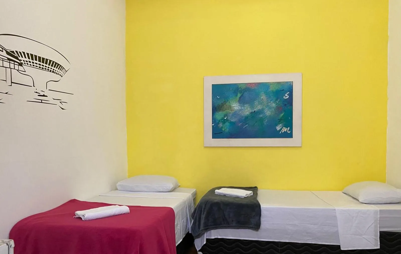 Bedroom, Bed in Brasileranza Hostel