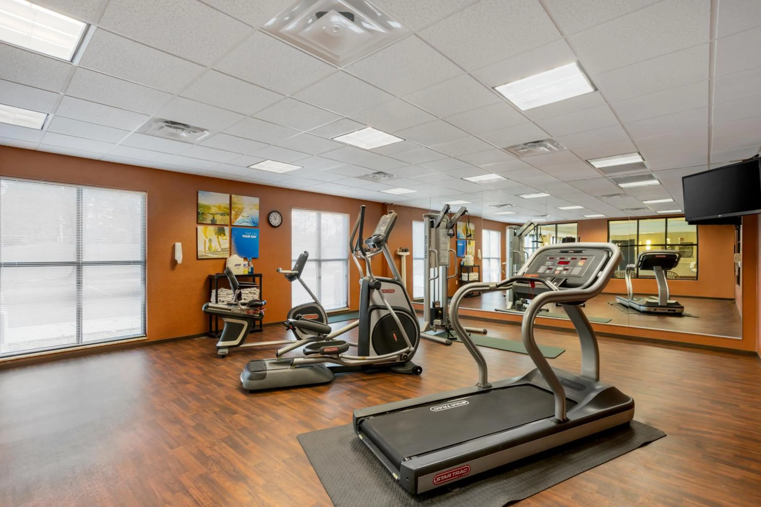Fitness centre/facilities in Comfort Inn & Suites Sayre