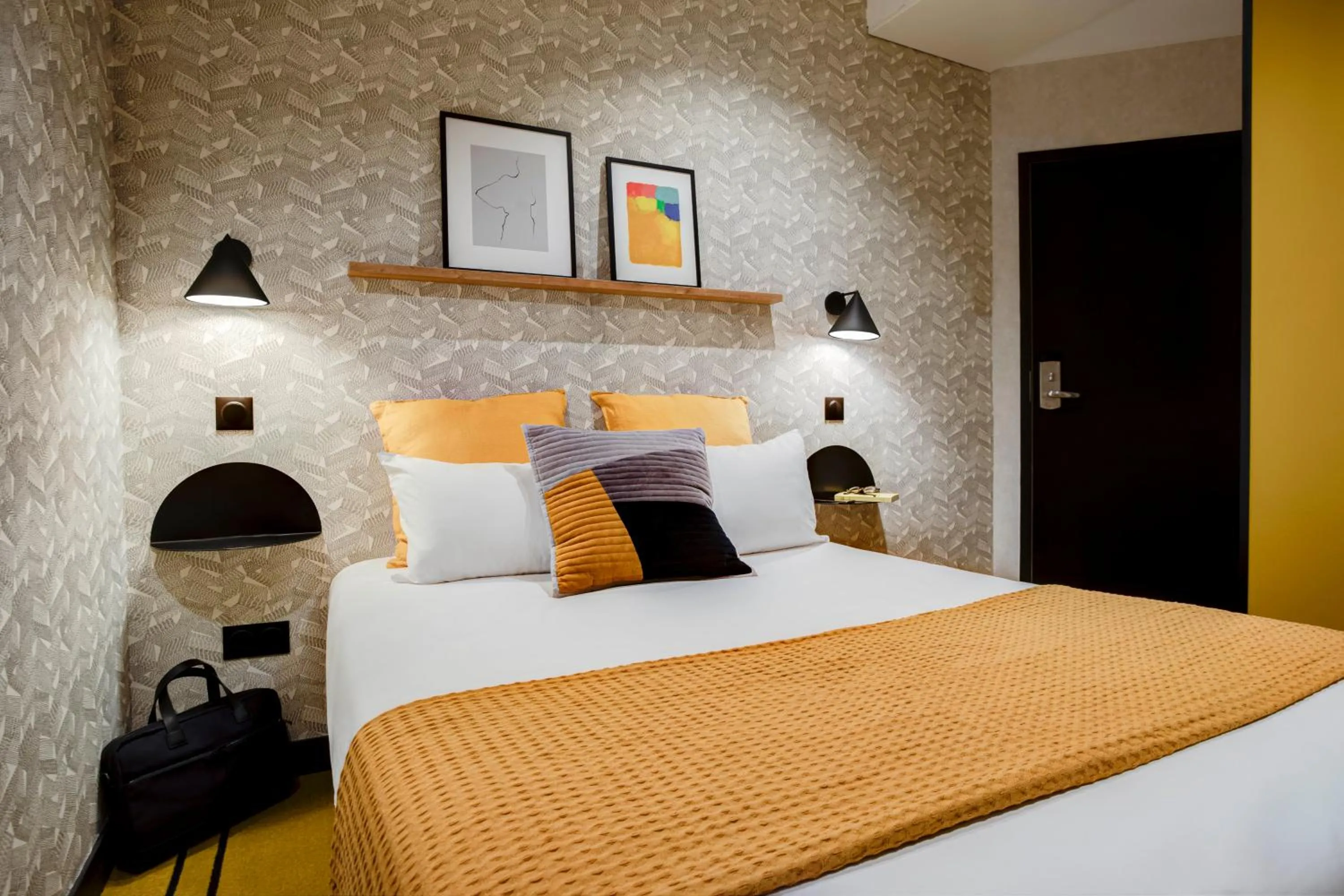 Bed in Republik Hotel