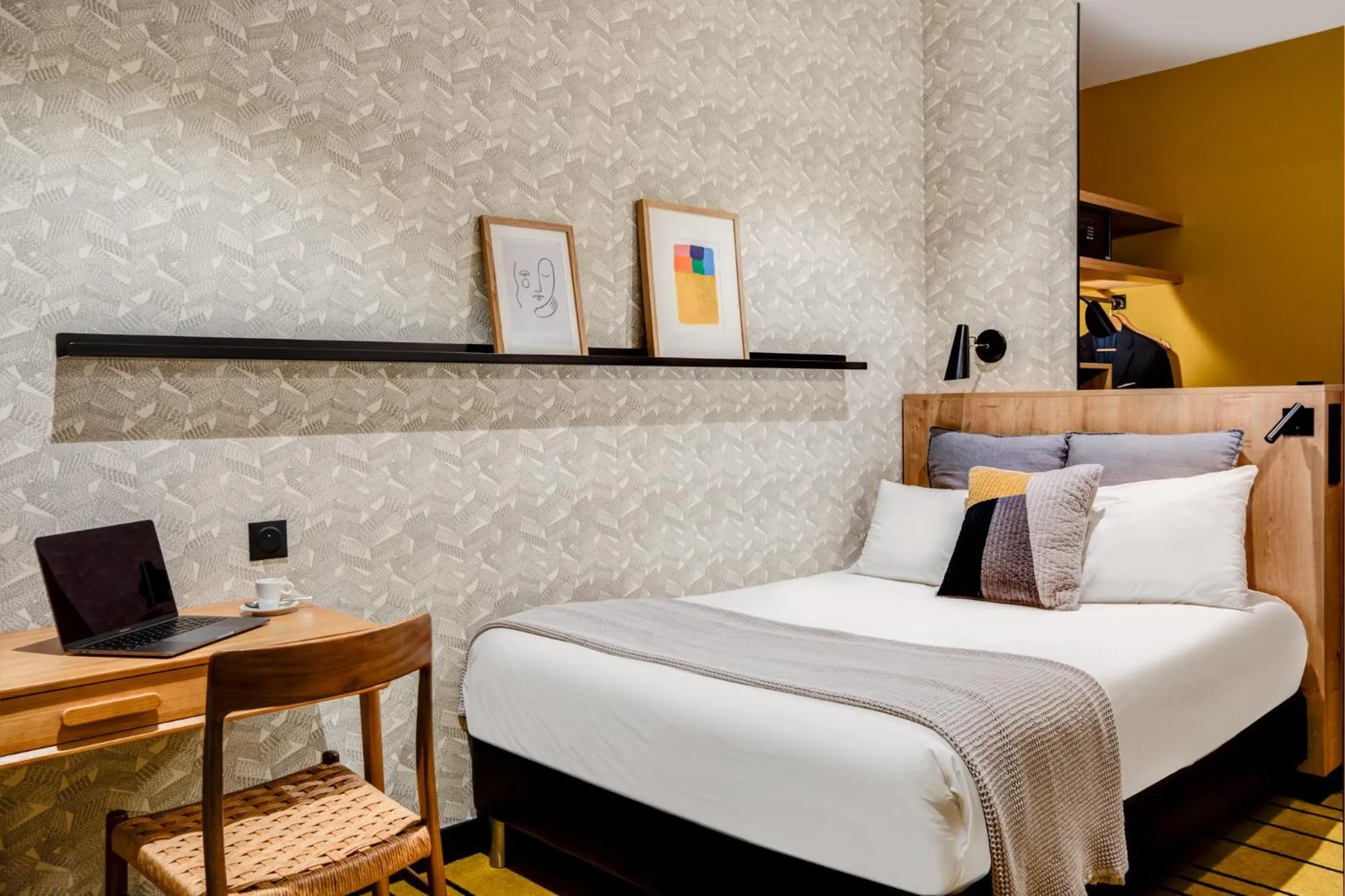 Bed in Republik Hotel