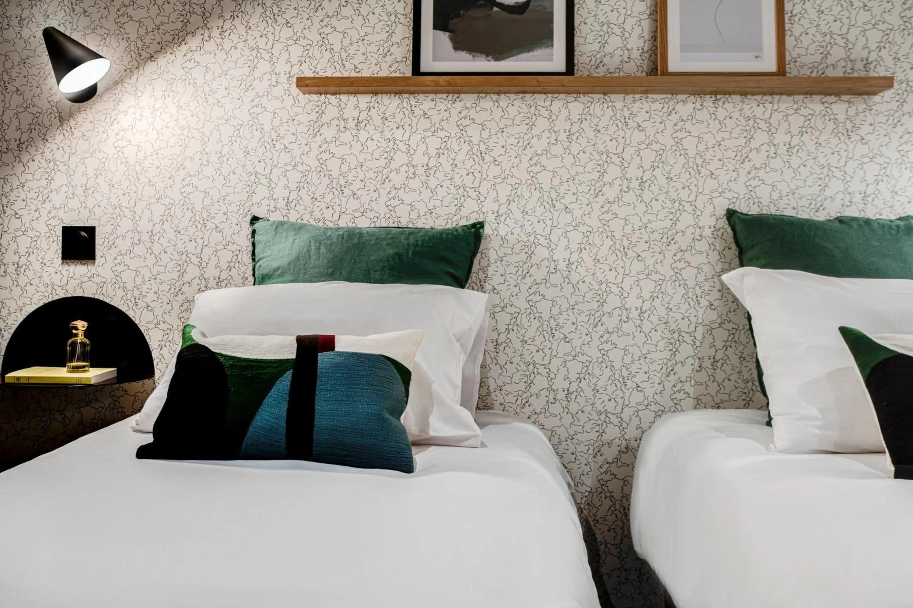 Bed in Republik Hotel