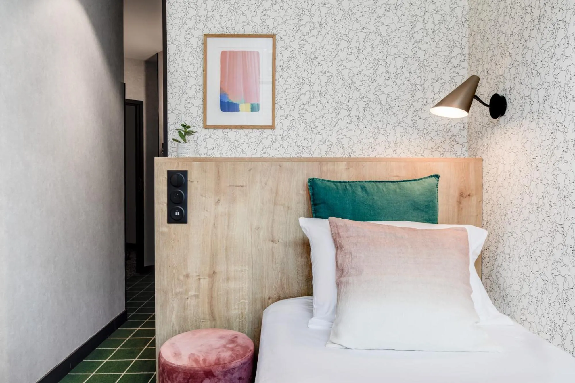 Bed in Republik Hotel