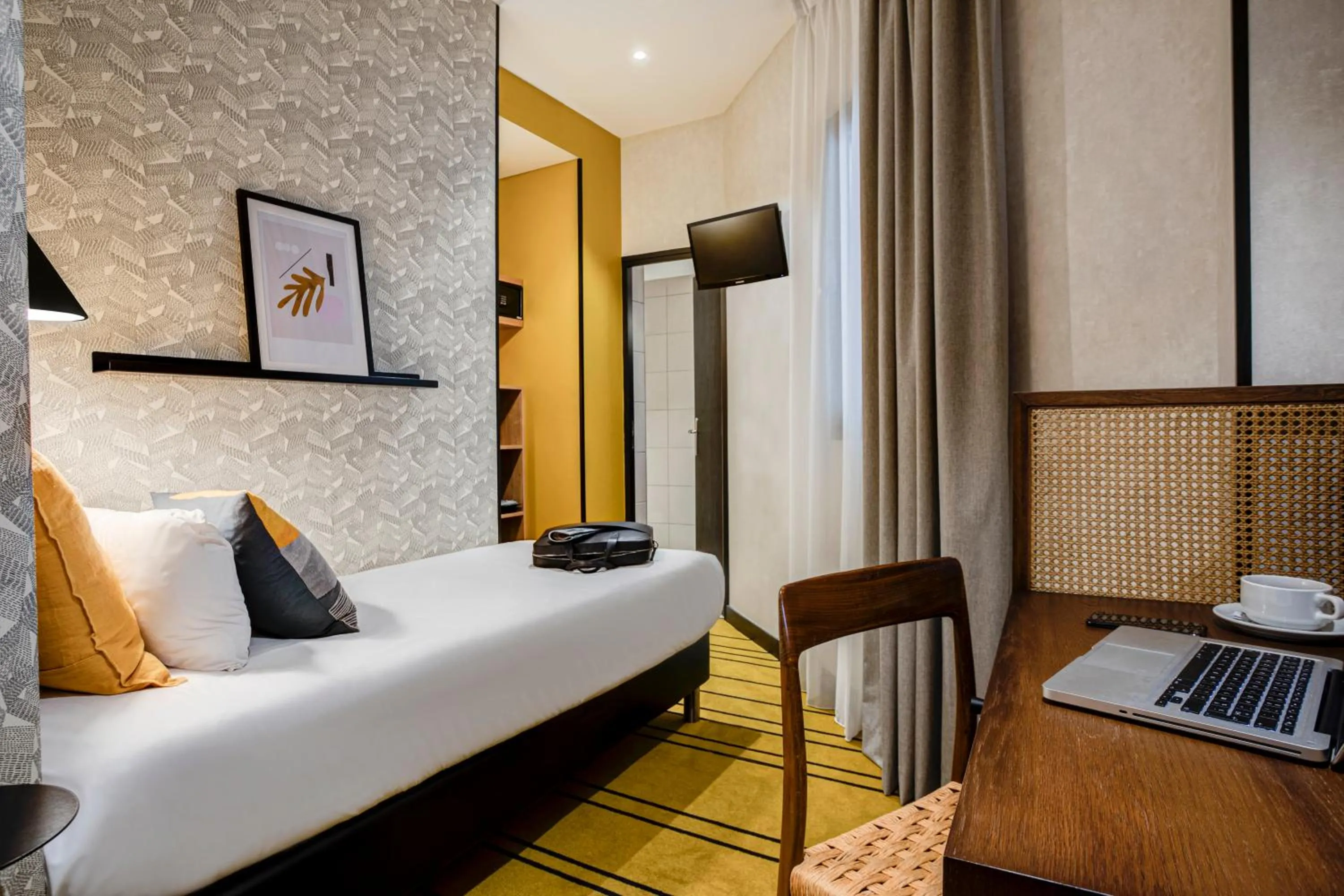 Bed in Republik Hotel